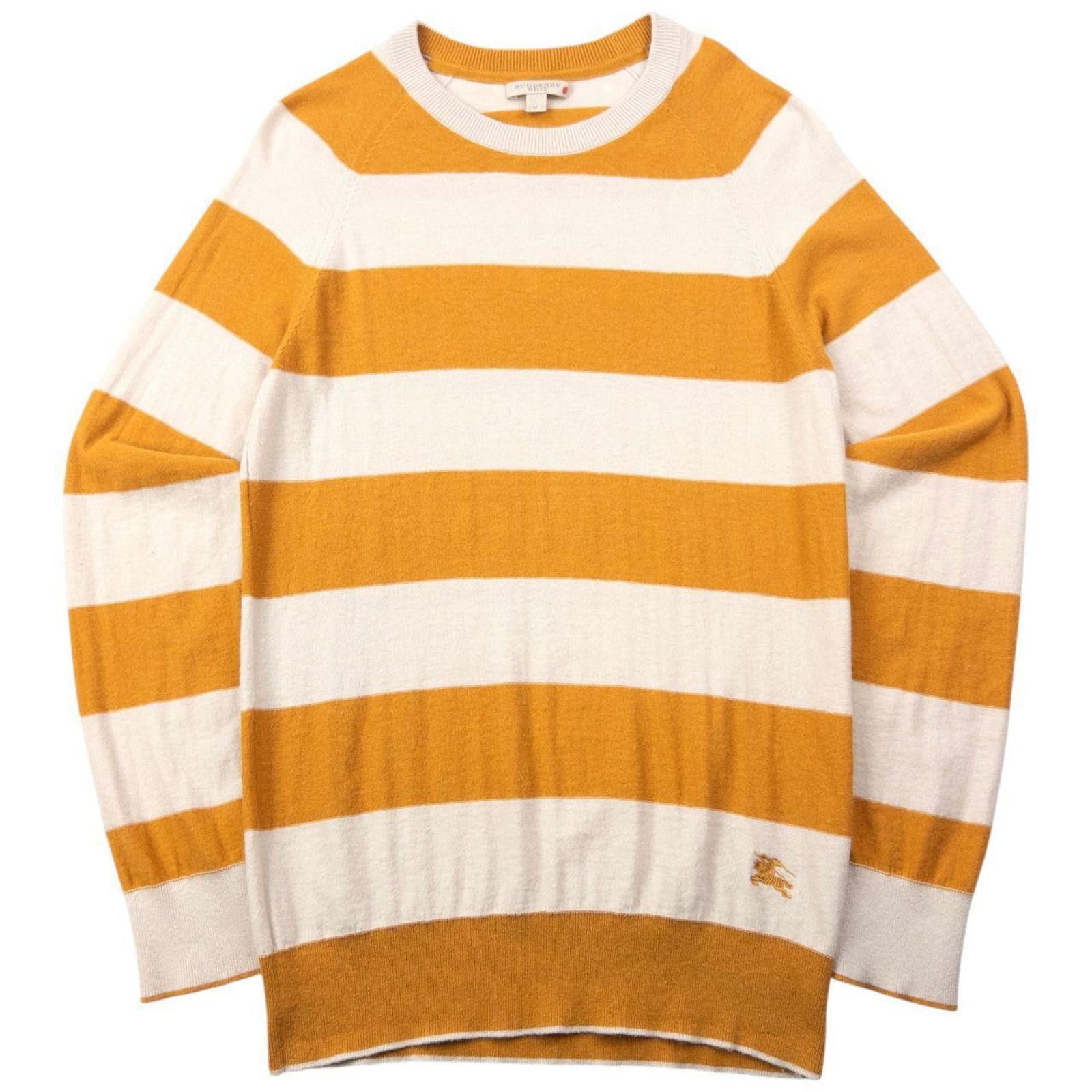 Burberry Vintage Burberry Brit Striped Jumper Size M Size US M / EU 48-50 / 2 - 1 Thumbnail