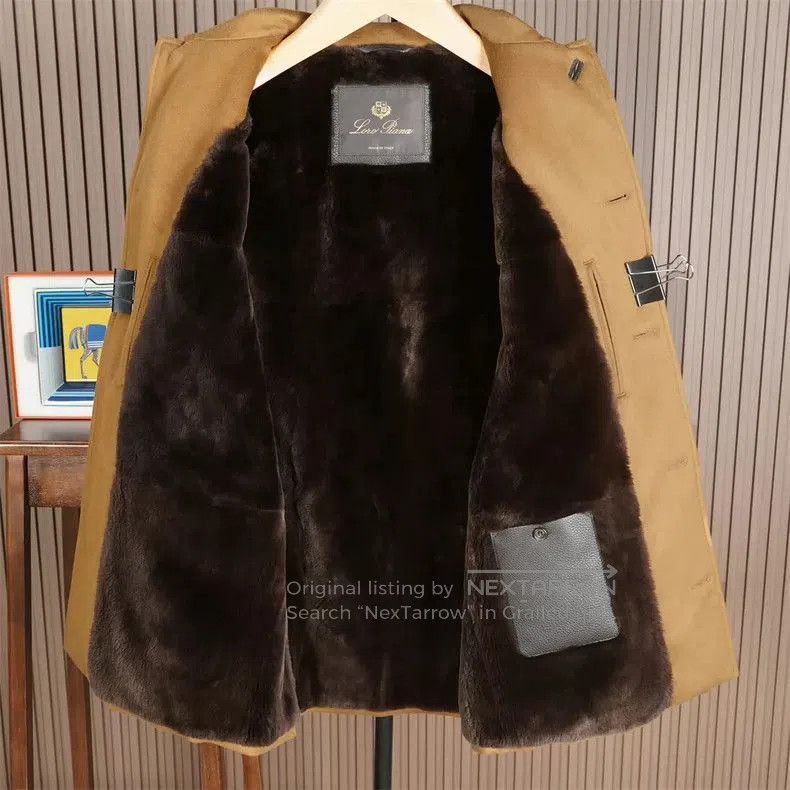 Loro Piana Loro Piana Fur Lined Cashmere Coat. Size US M / EU 48-50 / 2 - 3 Thumbnail