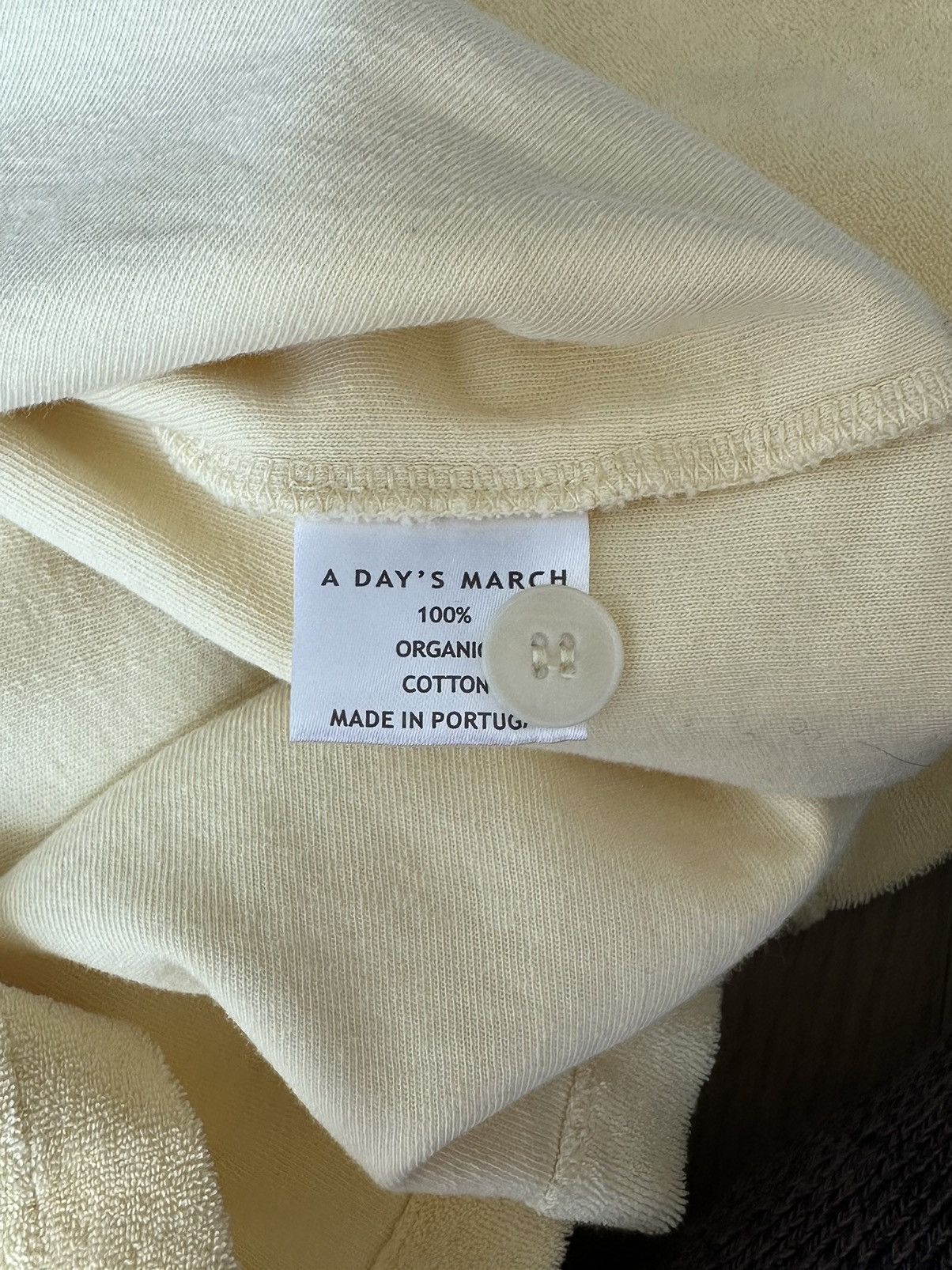 A Day's March Yellow Terry Yamu Shirt Size US S / EU 44-46 / 1 - 4 Thumbnail