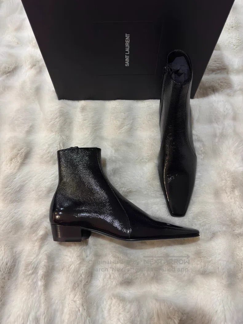 Saint Laurent Paris Saint Laurent Paris Boots Size US 8 / EU 41 - 1 Thumbnail