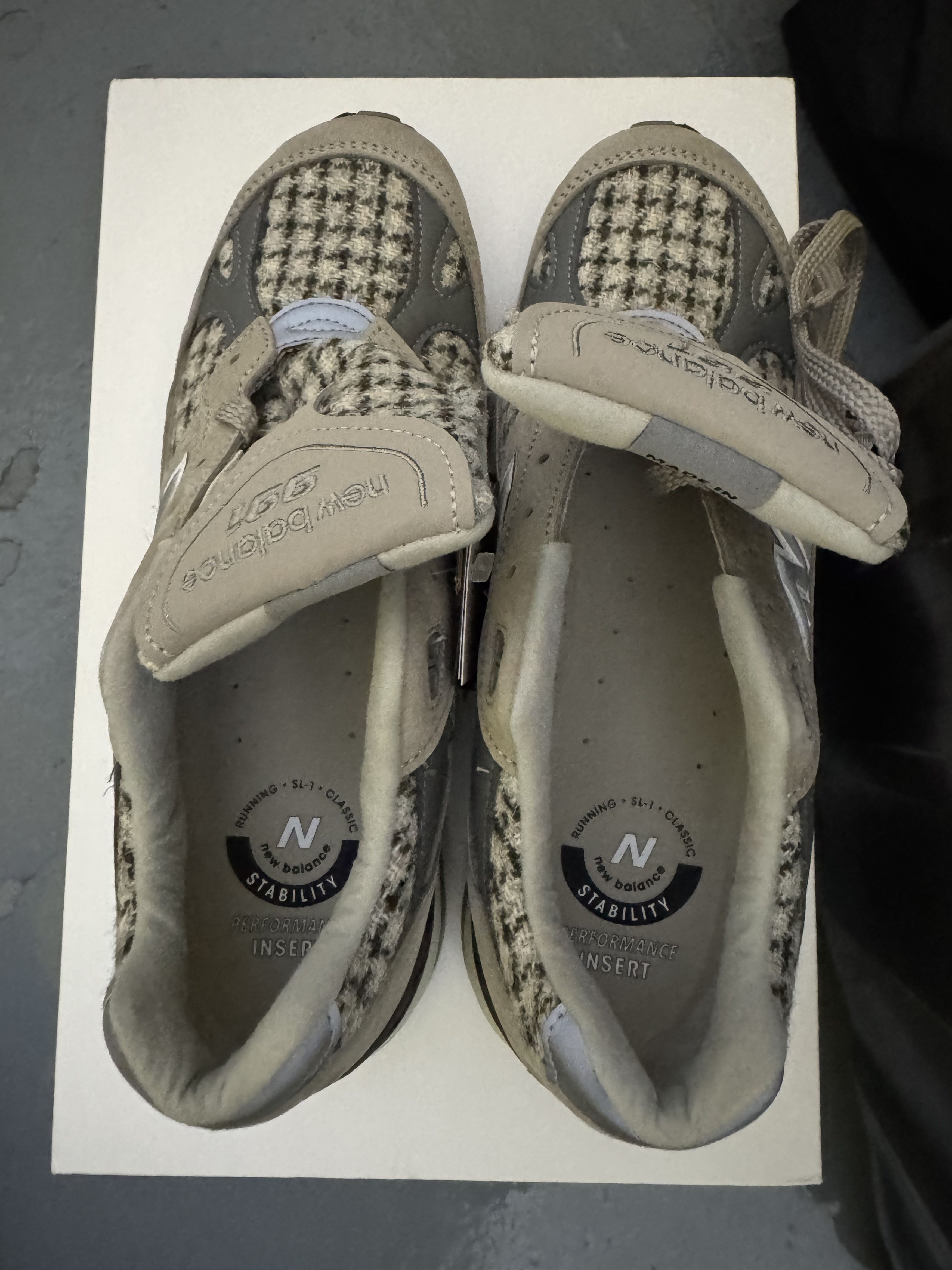 Harris Tweed New Balance 991 X Harris Tweed Trainers , Beige Size US 9.5 / EU 42-43 - 5 Thumbnail