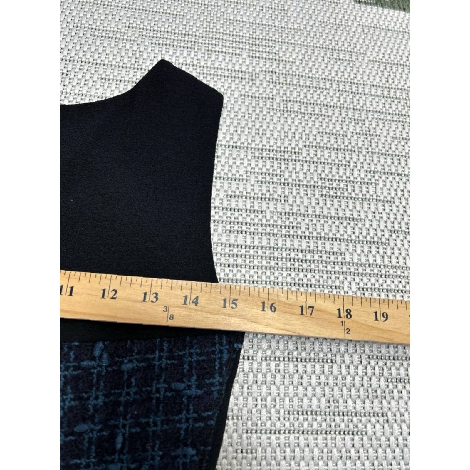 Tory Burch Tory Burch Sloane Pencil Dress Women 2 Blue Wool Plaid Tweed Sleeveless Back Zip Dress Knee Length Size XS / US 0-2 / IT 36-38 - 5 Thumbnail