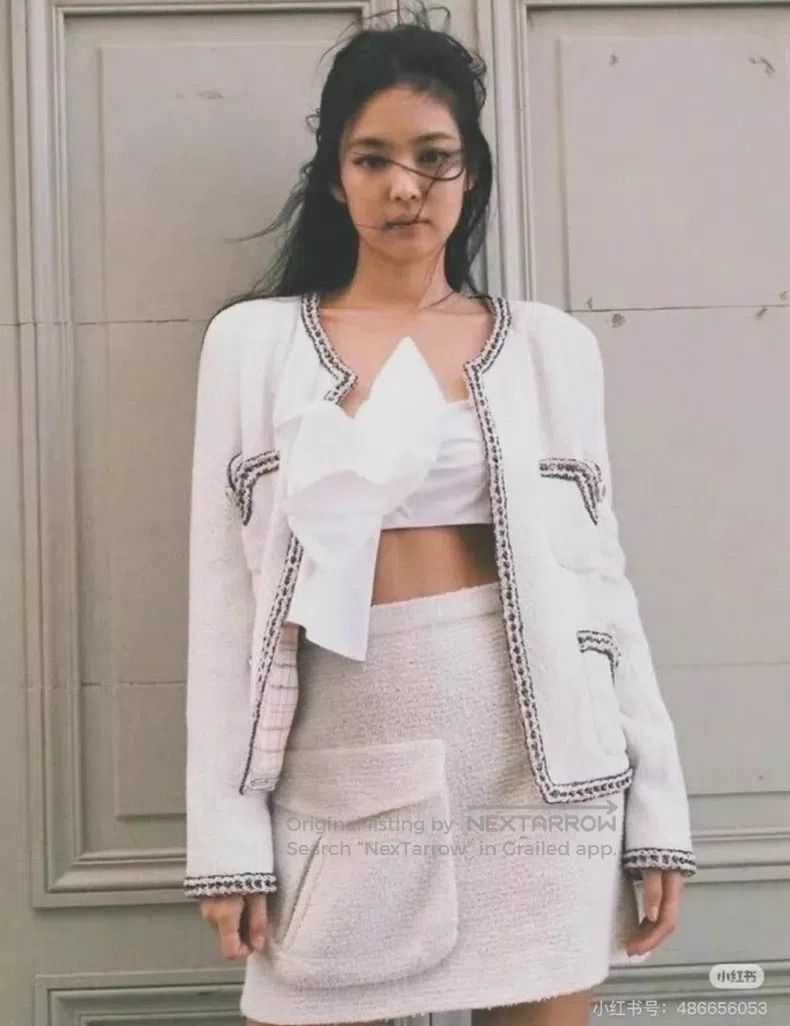 Chanel Chanel 20C Station Series White Skirt Size 24" / US 00 / IT 34 - 7 Thumbnail