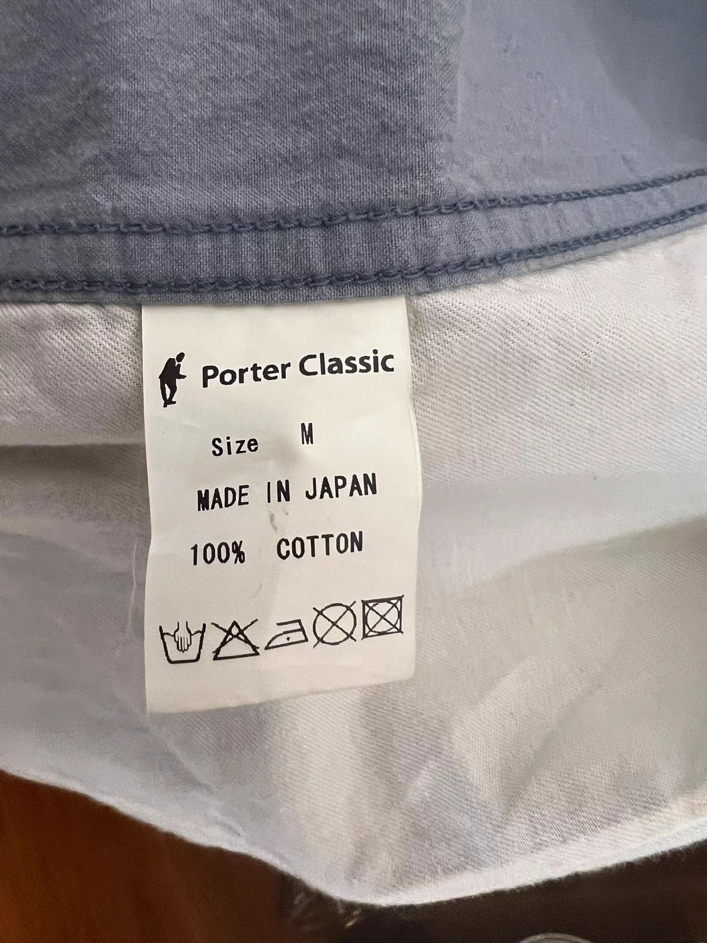 Porter Porter Classic Muted Blue Vest M Like New Size US M / EU 48-50 / 2 - 7 Thumbnail