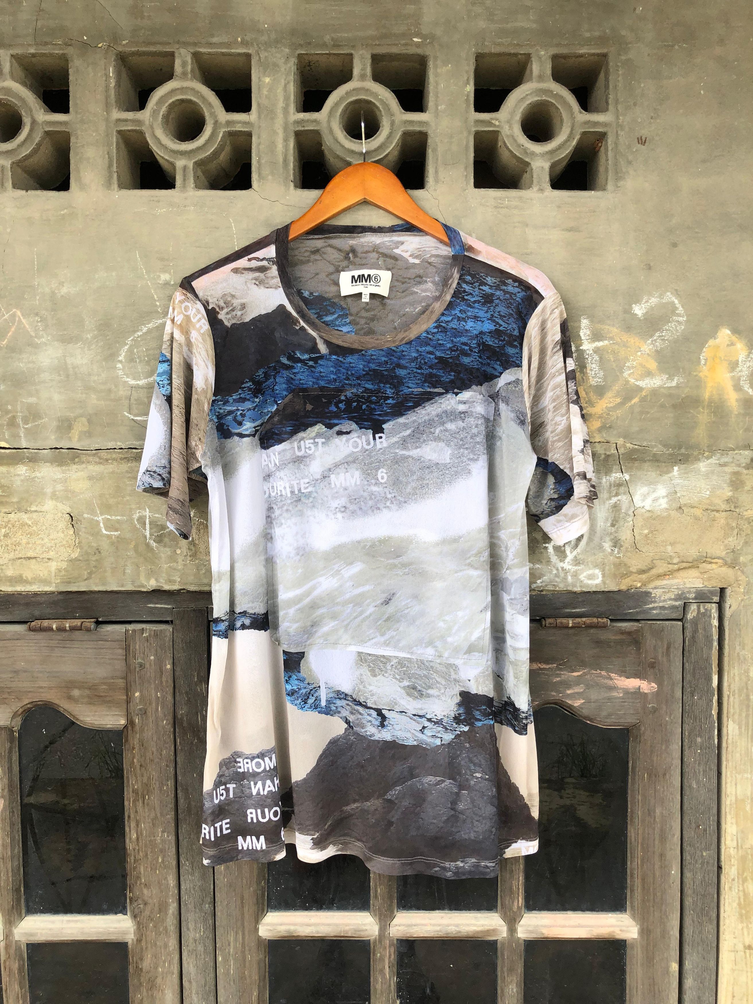 Maison Margiela Maison Margiela Mesh Art Tees Size US M / EU 48-50 / 2 - 1 Thumbnail