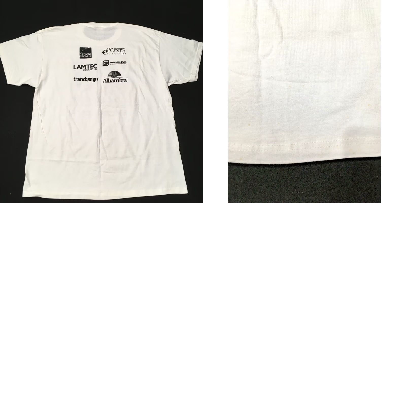 Fruit Of The Loom VINTAGE Fruit of the Loom T-Shirt Stanford HOME RUN 2001 White XL Habibat Humanity Unauthorized? Size US XL / EU 56 / 4 - 8 Thumbnail