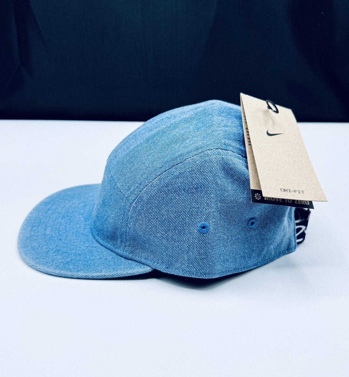 Nike Nike USA FlyNike Dri-FIT Denim Fz6304 493 Unisex Strapback Size ONE SIZE - 8 Thumbnail