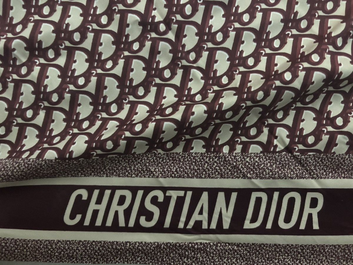 Dior Dior Monogram Scarf Size ONE SIZE - 3 Thumbnail