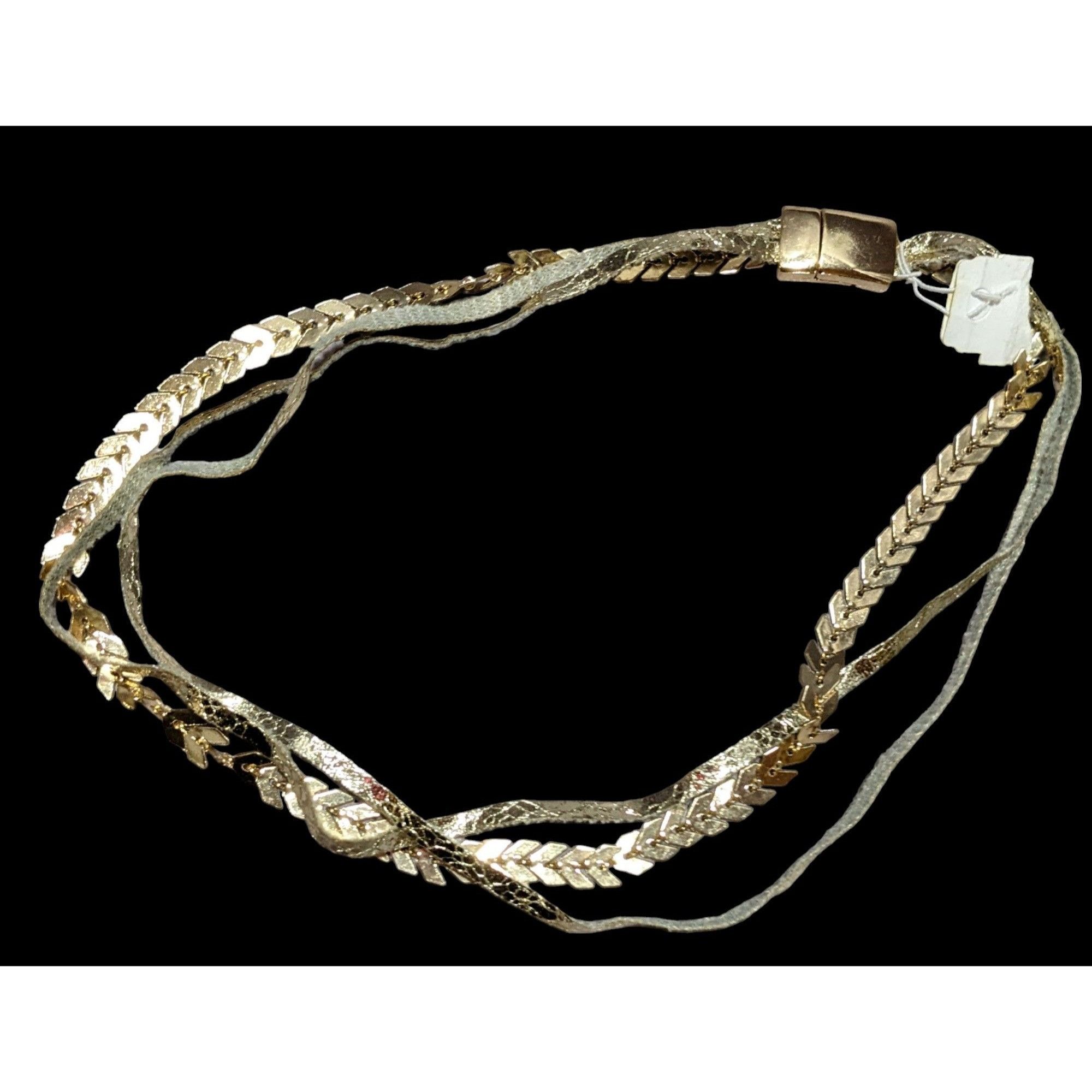 Other Gold Bohemian Choker Necklace Size ONE SIZE - 1 Thumbnail