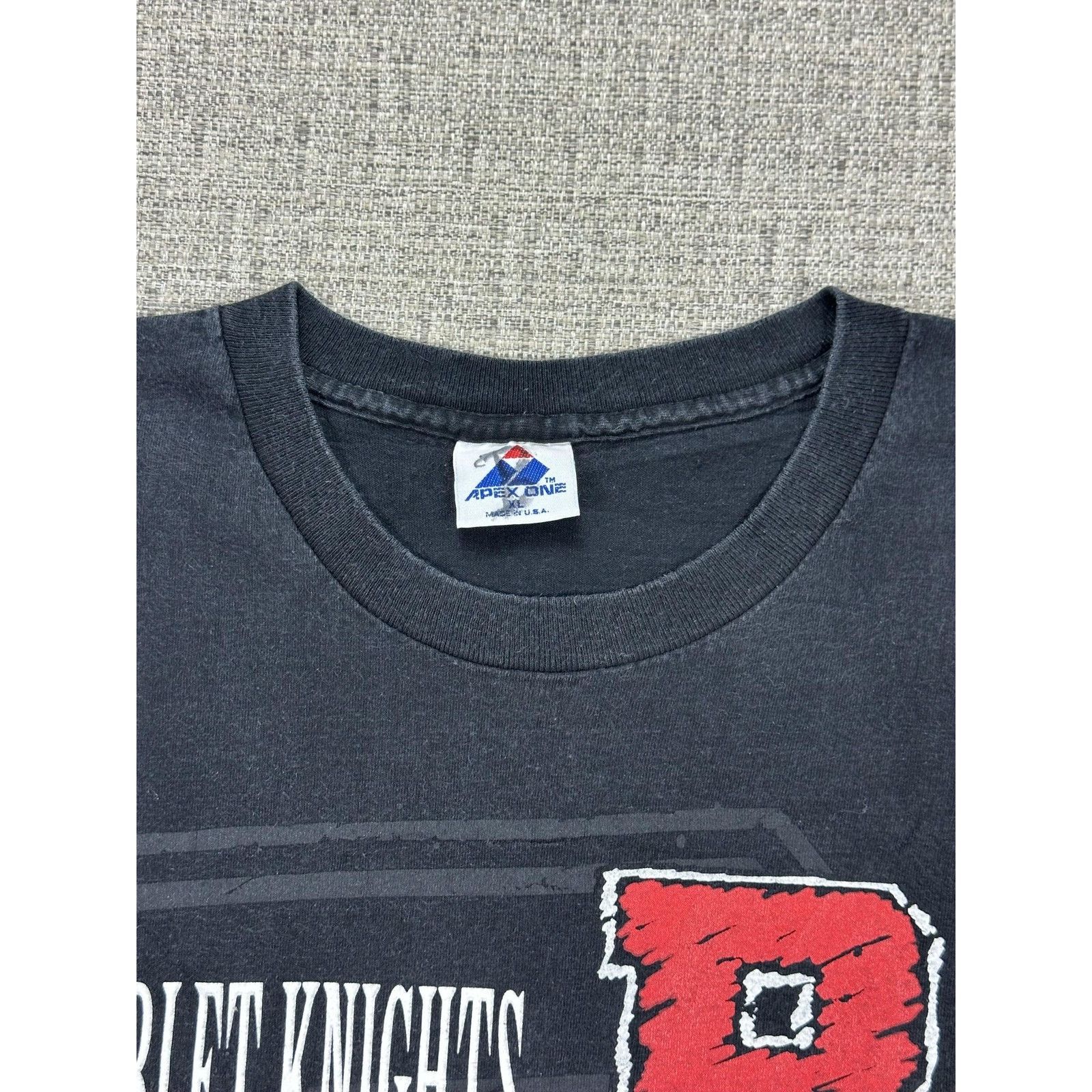 Apex One Rutgers Scarlet Knights Shirt Sz XL Big R Apex One 90s Size US XL / EU 56 / 4 - 9 Thumbnail