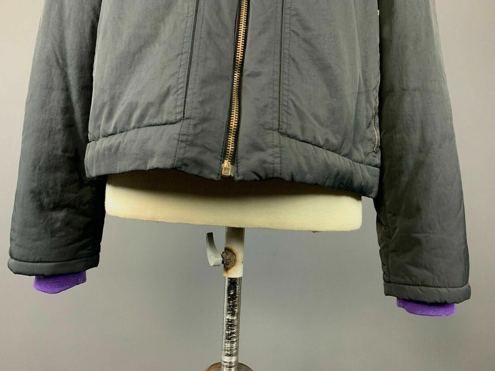 Versace Jeans Couture Versace Jeans Couture Black Hooded Nylon Jacket Size XL Size XL / US 12-14 / IT 48-50 - 3 Thumbnail