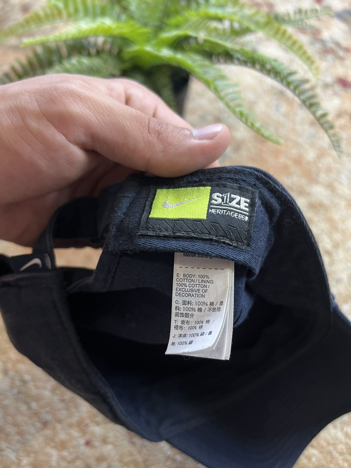 Nike × Vintage 90’s NIKE RETRO BIG SWOOSH LOGO Y2K CAP Size ONE SIZE - 4 Thumbnail