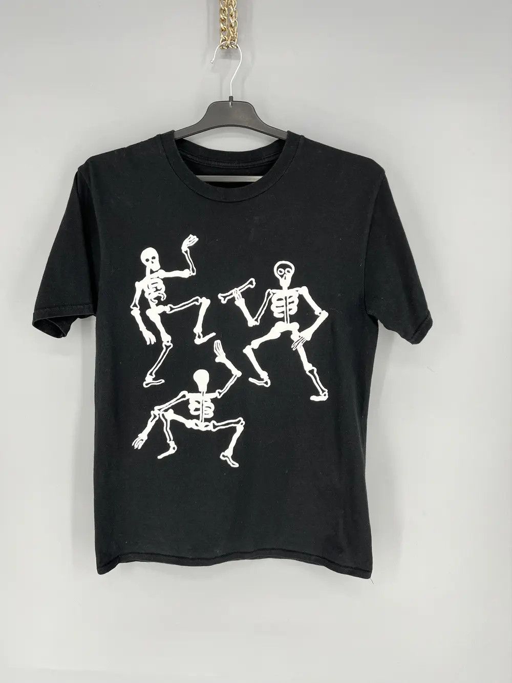 Vintage Vintage Humor Y2K Skulls T-shirt Tee Black Vintage Rock Size US M / EU 48-50 / 2 - 1 Thumbnail