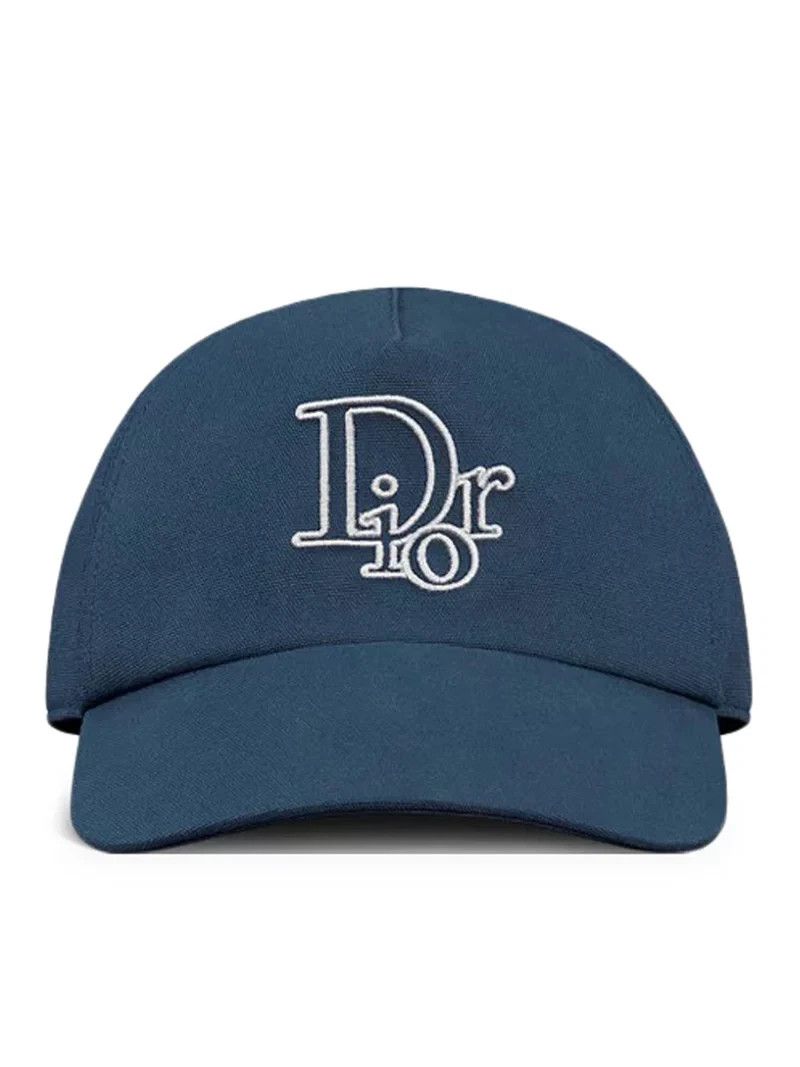 Dior DIOR $520 Blue Cotton Baseball Cap New & Authentic Size ONE SIZE - 1 Thumbnail