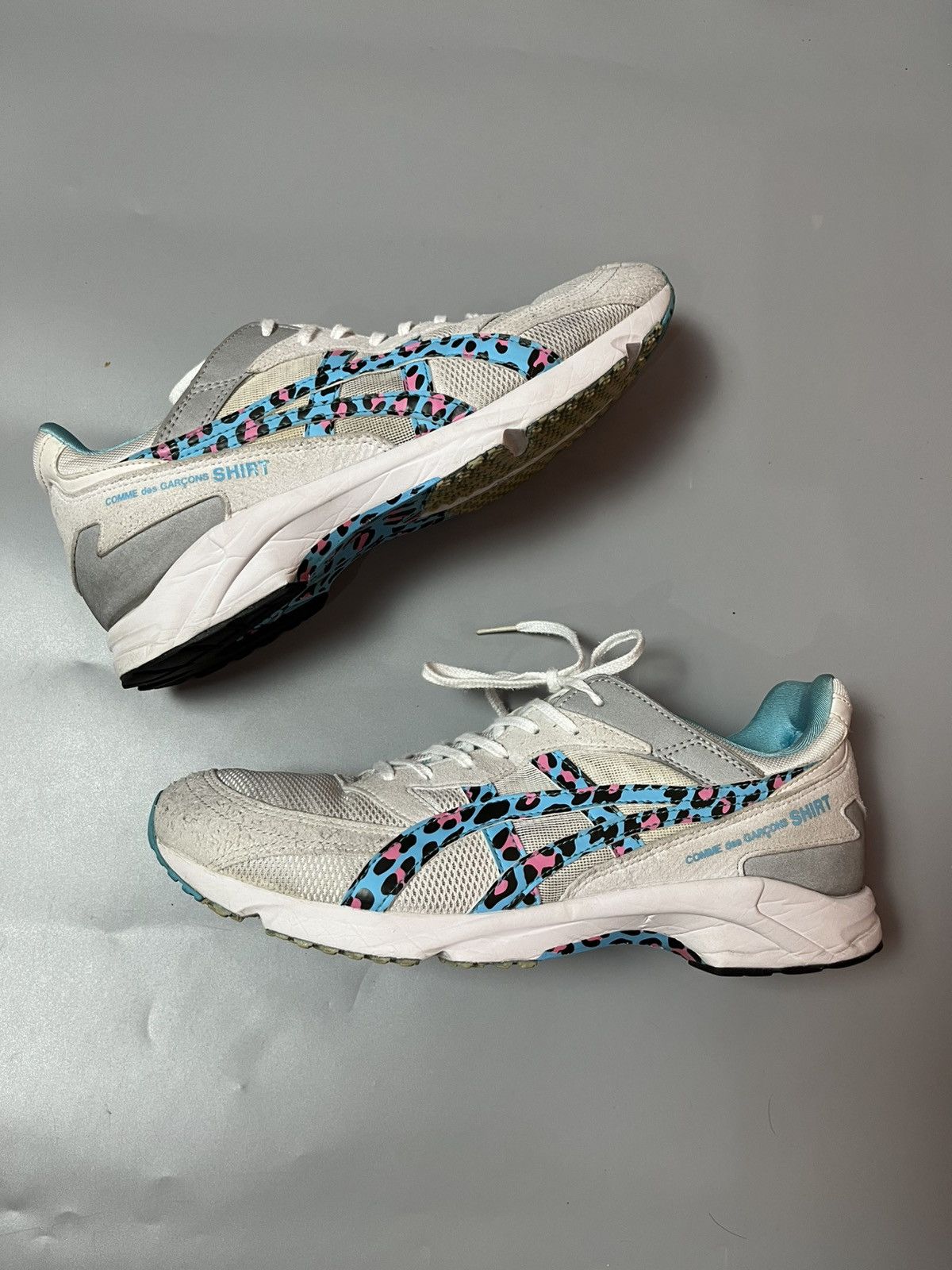 Asics × Comme des Garcons Comme Des Garcons x Asics Tarther SC 2021 “Aquarium Leopard” Size US 11 / EU 44 - 1 Thumbnail