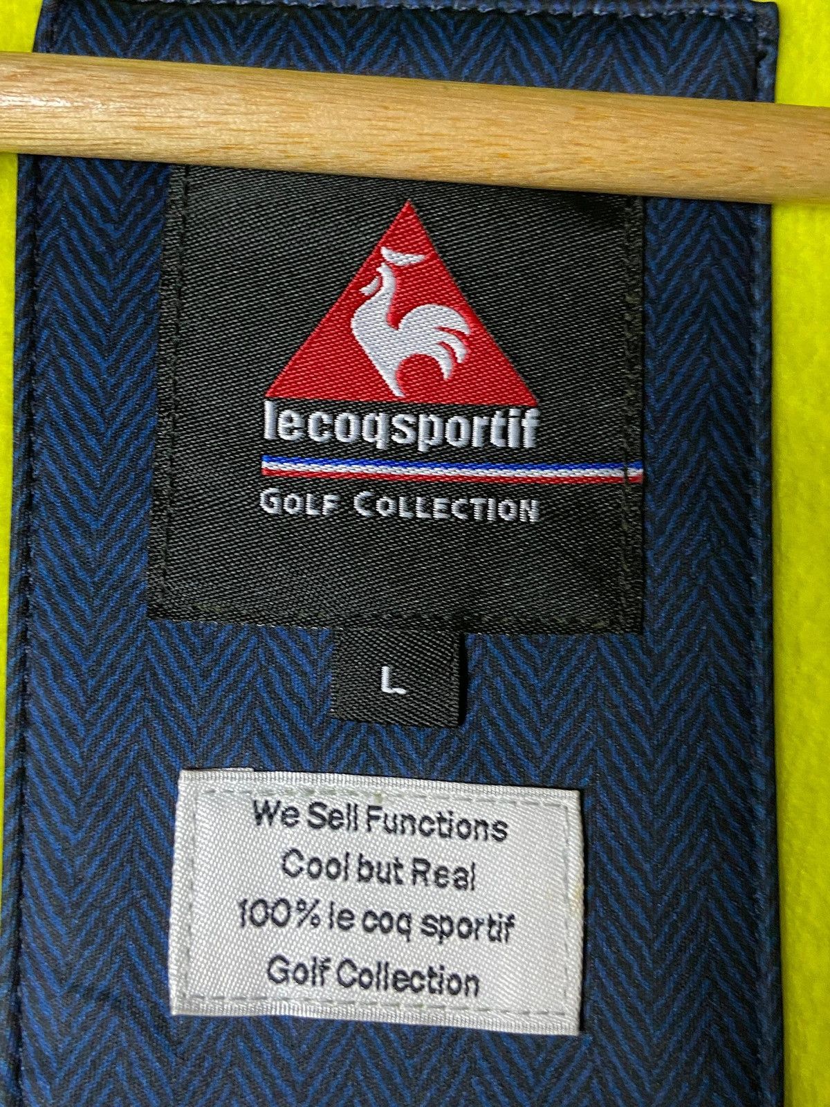Japanese Brand × Le Coq Sportif × Vintage Lecoq Sportif Rain Revolution Hooded Jacket (121) Size US L / EU 52-54 / 3 - 8 Thumbnail