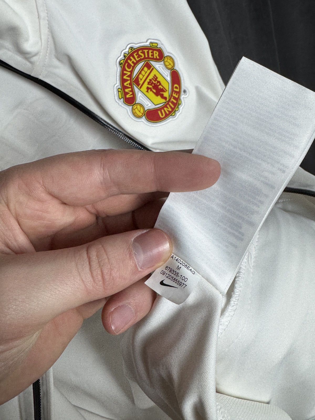 Nike Vintage Nike Manchester United light jacket track top Size US M / EU 48-50 / 2 - 5 Thumbnail