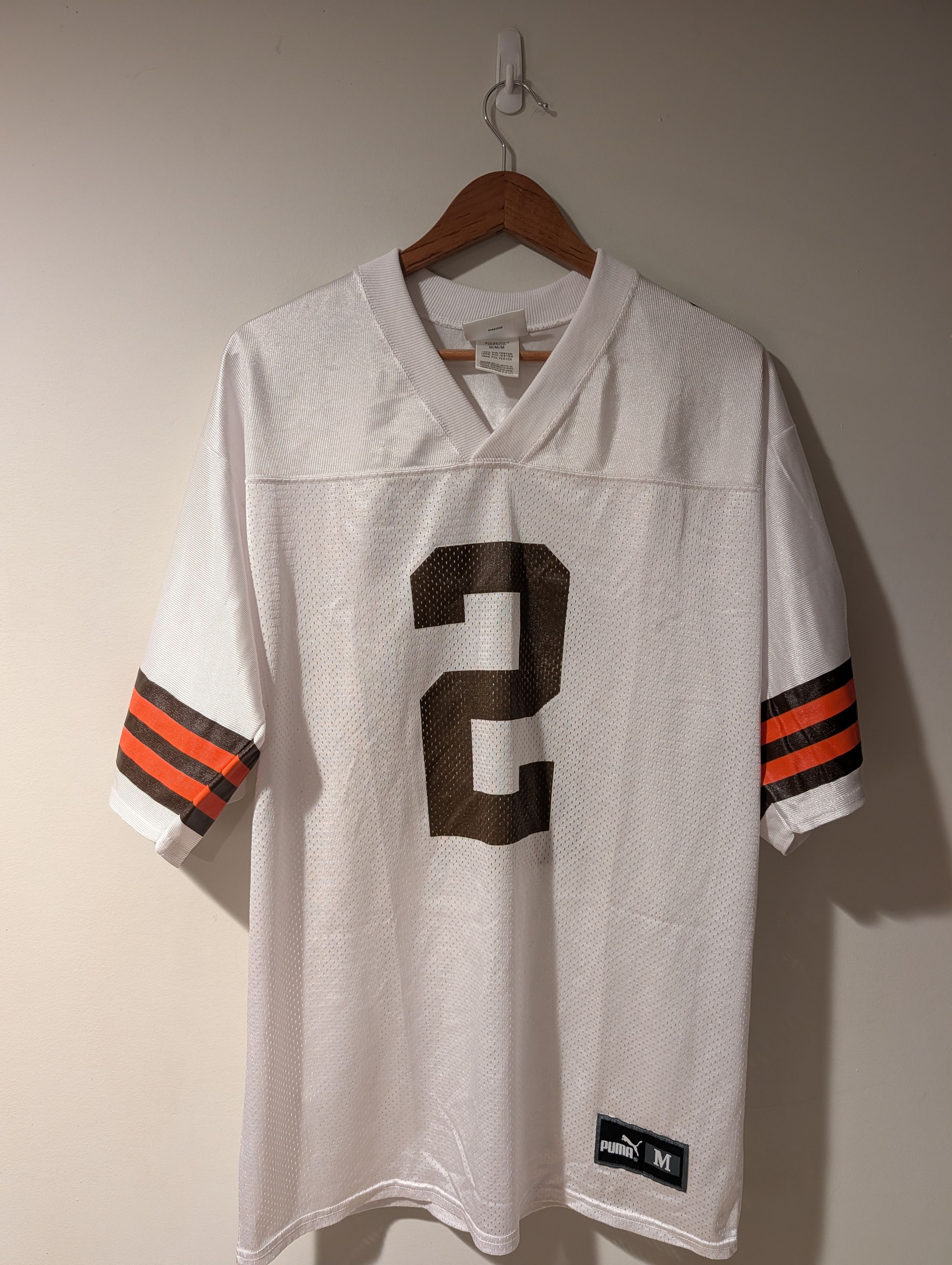 Puma Vintage 90s Puma Cleveland Browns Tim Couch #2 NFL Jersey Size US M / EU 48-50 / 2 - 1 Thumbnail