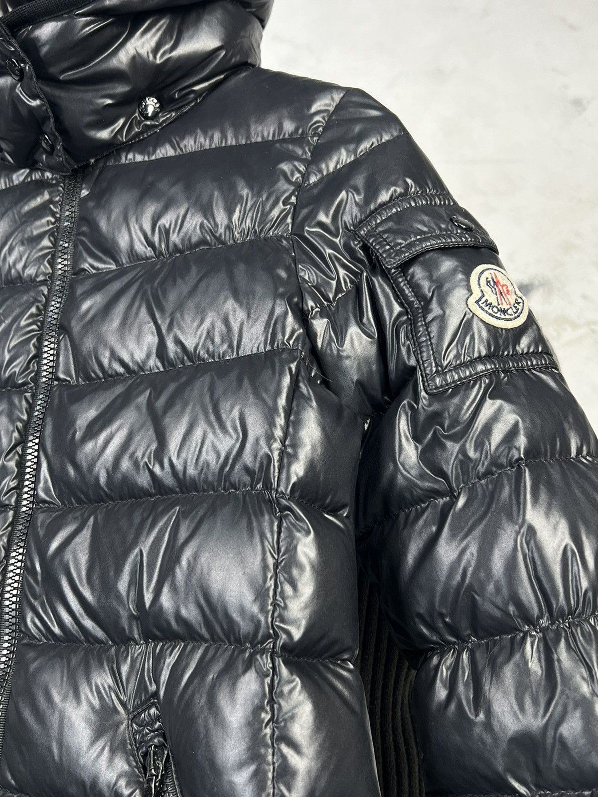 Moncler Moncler Kids Moka Long jacket Down Coat Hooded Size 8 Y 130 Size XXS / US 00 / IT 34 - 3 Thumbnail