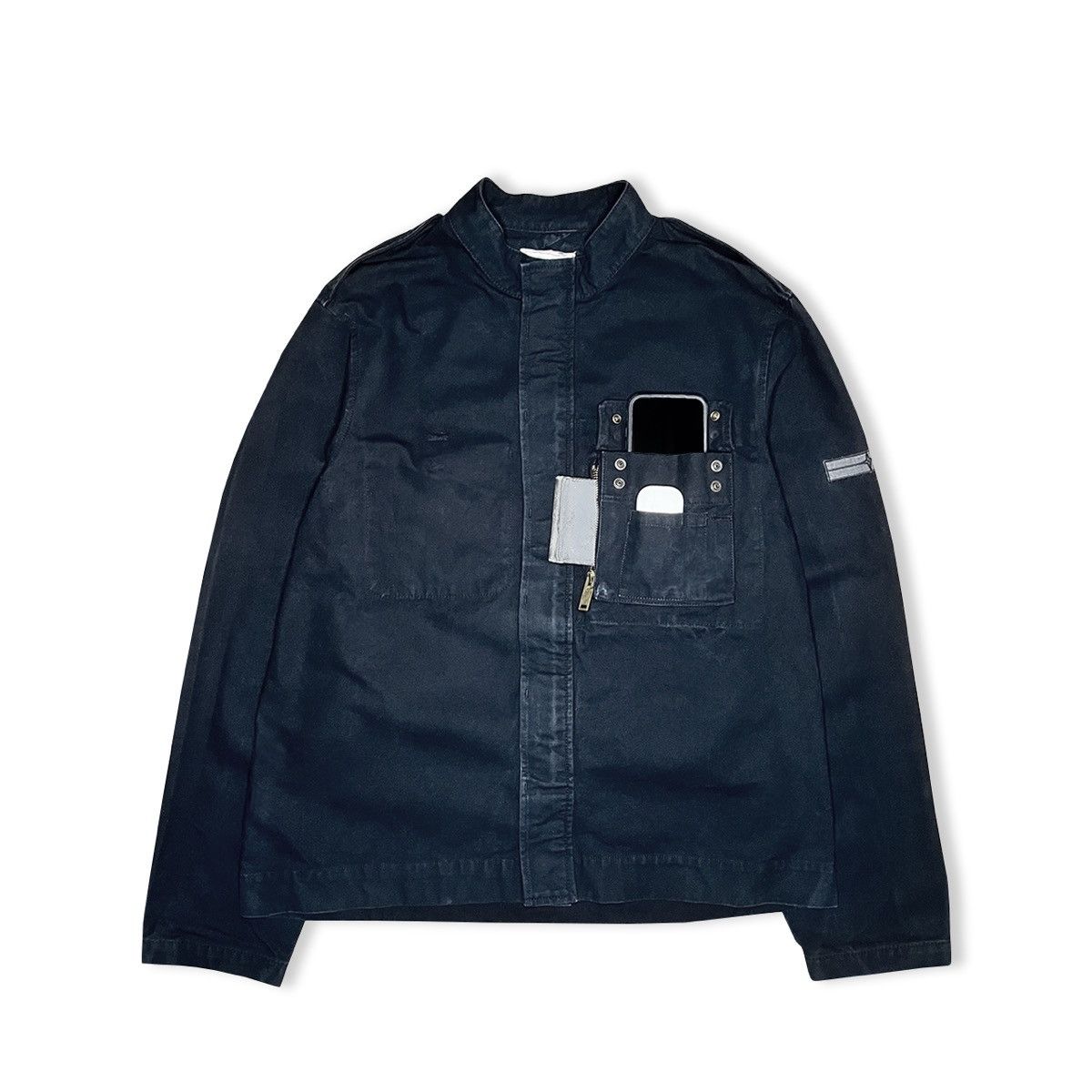 Stone Island 2007 Stone Island Denims Flight Jacket Size US XL / EU 56 / 4 - 1 Thumbnail