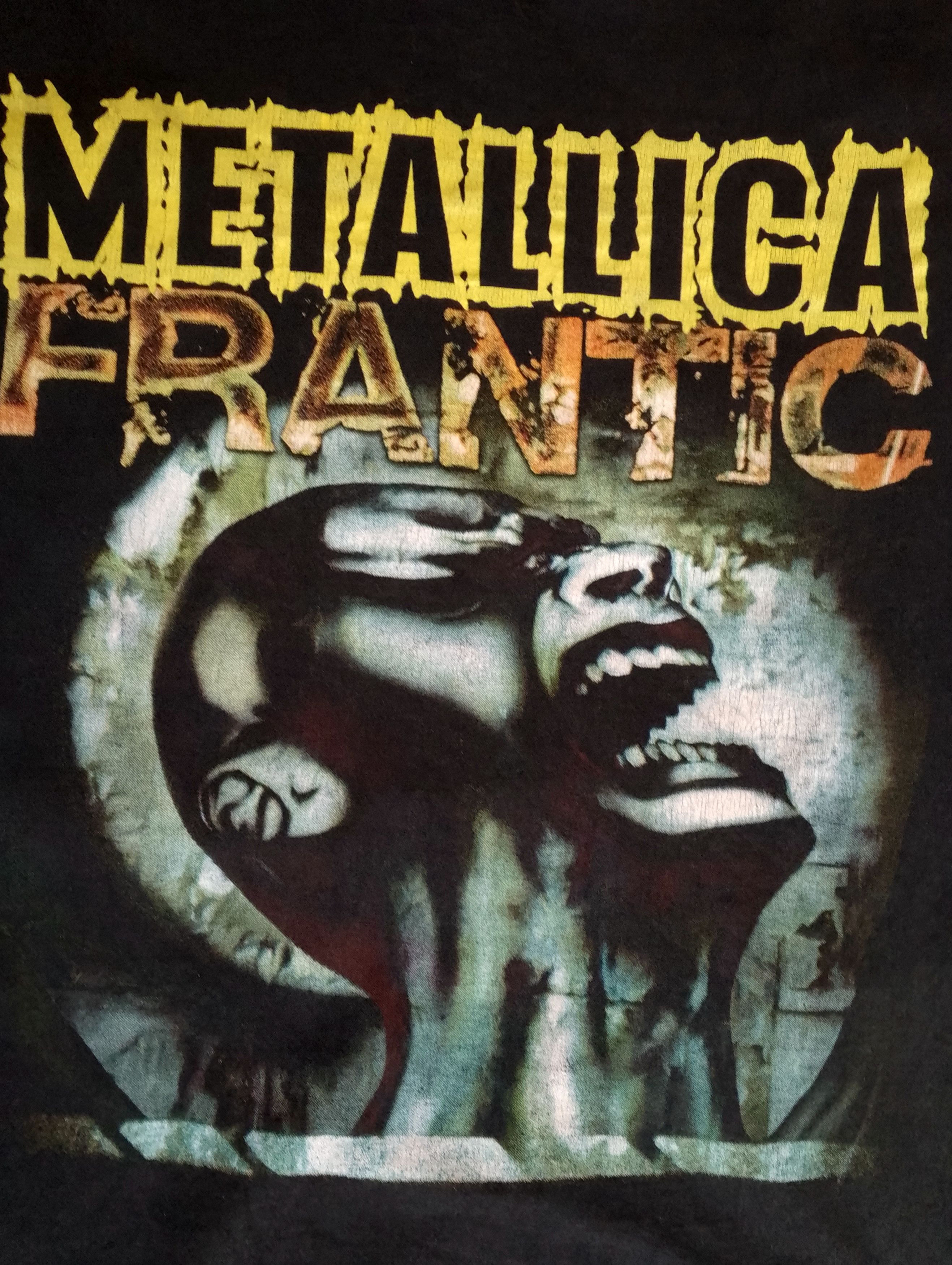 Metallica metallica frantic vintage merch vinyl made u.s.a. Size US M / EU 48-50 / 2 - 3 Thumbnail