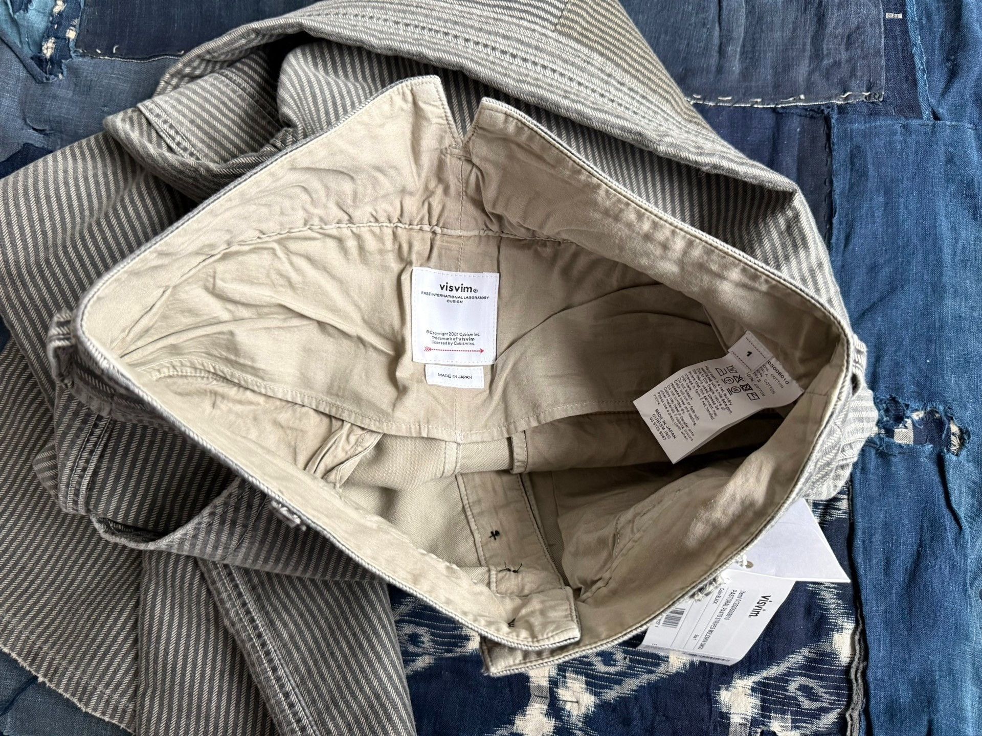 Visvim VISVIM 25AW Pastoral Striped Pants Size US 38 / EU 54 - 8 Thumbnail