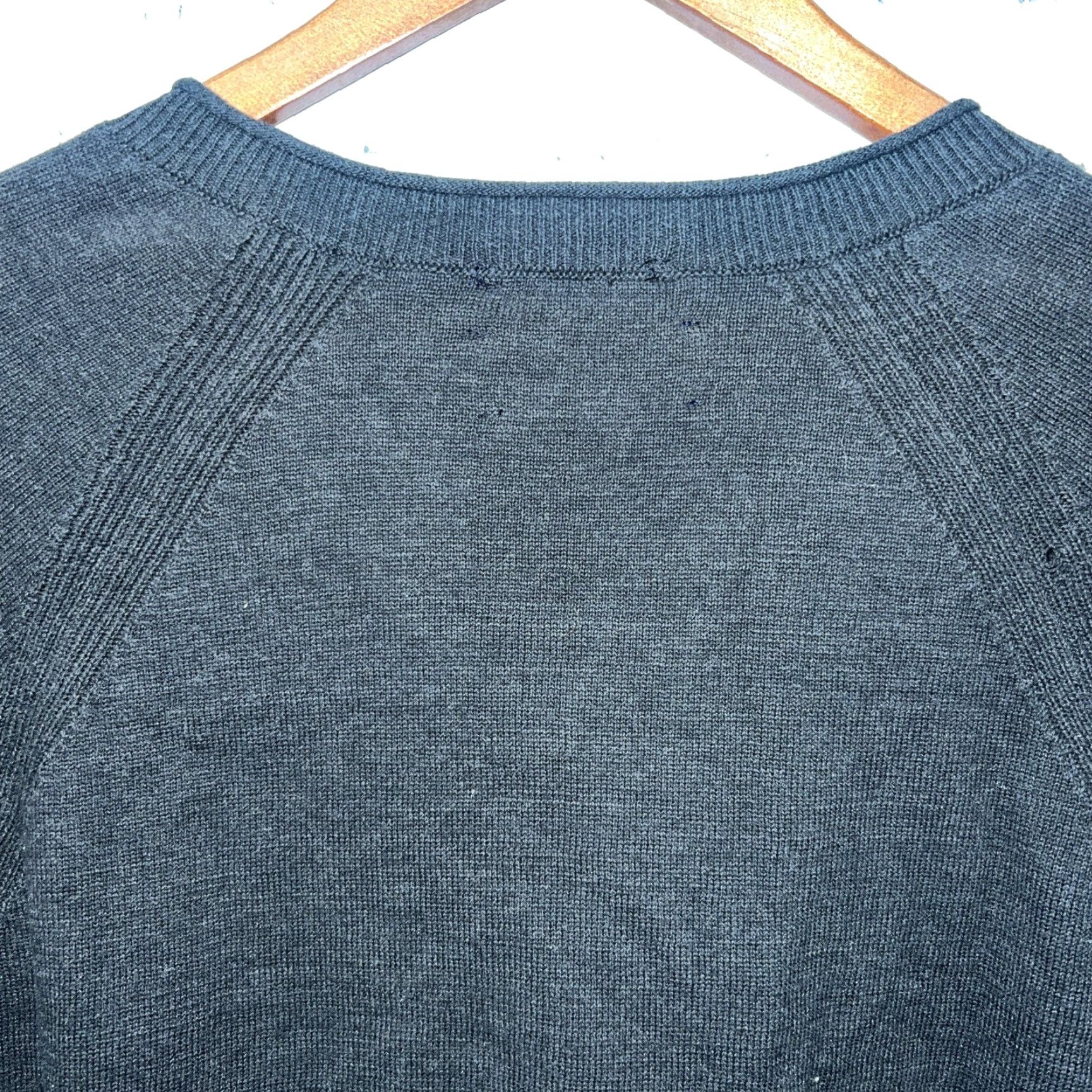 Lucky Brand LUCKY BRAND Gray V-Neck Pullover Sweater Men XL Size US XL / EU 56 / 4 - 5 Thumbnail