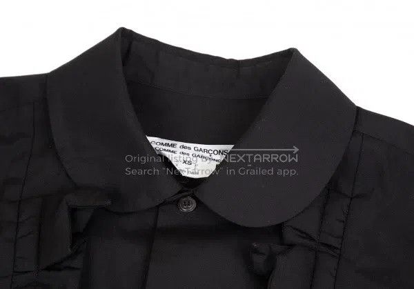 Comme des Garcons Comme Des Garcons Vintage Black Lace Shirt Top Size XS / US 0-2 / IT 36-38 - 5 Thumbnail