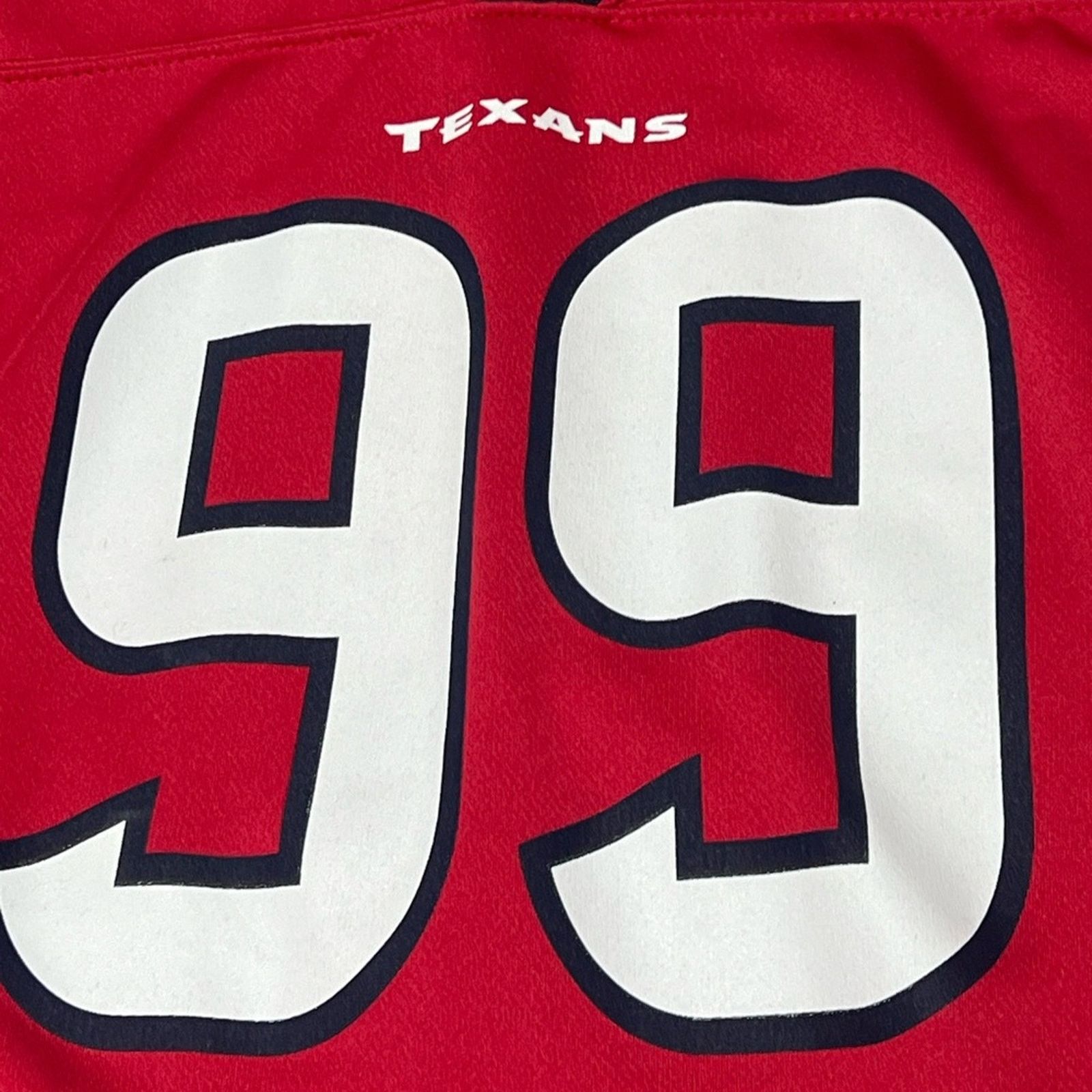 NFL JJ Watt Houston Texans On Field Jersey Youth L CLEAN Size US XS / EU 42 / 0 - 3 Thumbnail