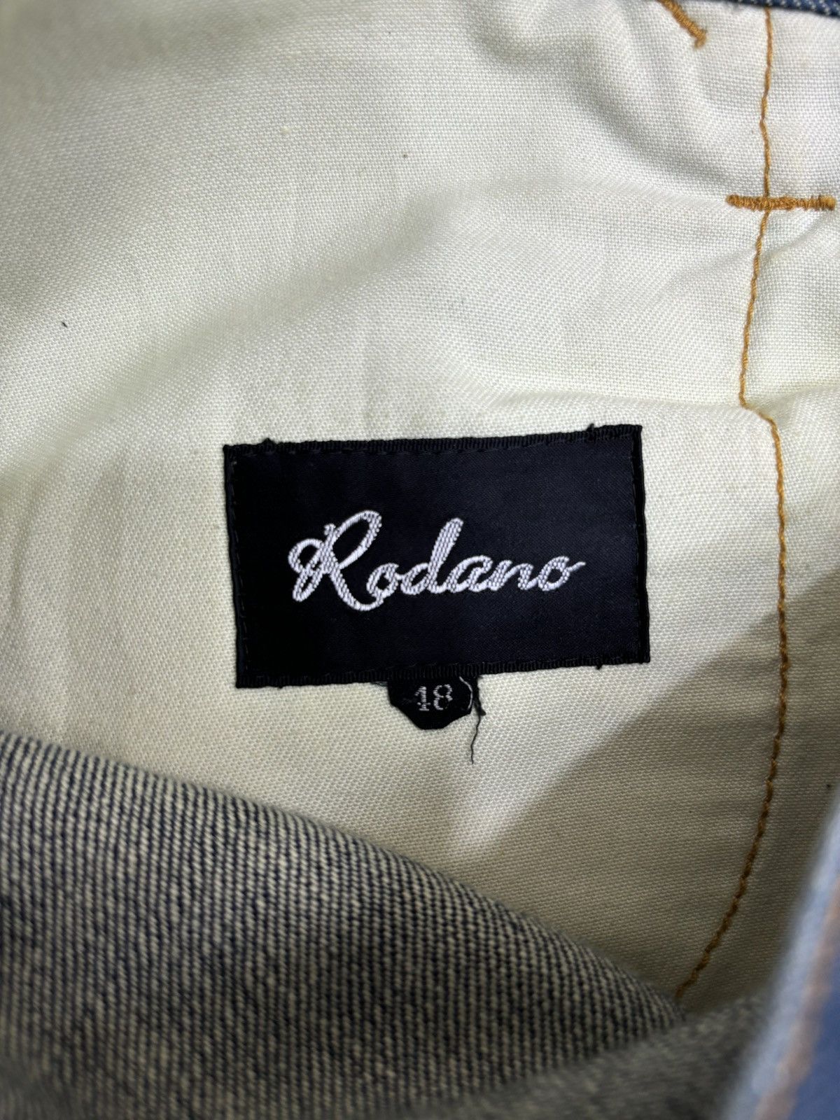 Japanese Brand 💥Designer💥Vintage Rodano Studded Distressed Denim F549 Size US 34 / EU 50 - 16 Thumbnail