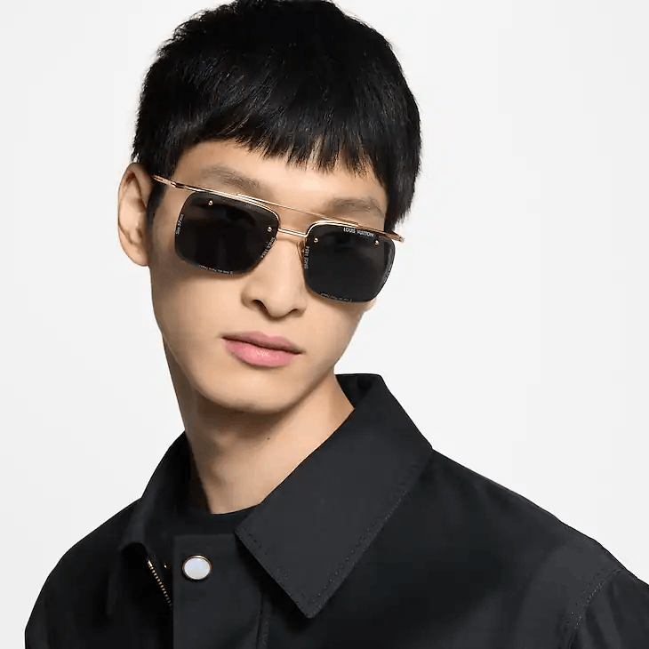 Louis Vuitton LV Super Vision Light Large Square Sunglasses Size ONE SIZE - 5 Thumbnail