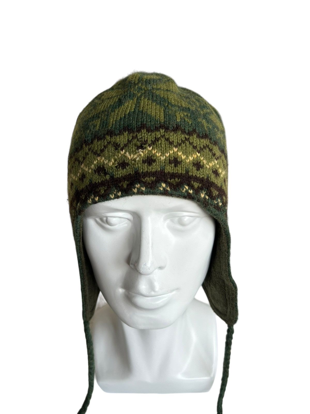 Japanese Brand × Kapital × Neighborhood NEIGHBORHOOD JAPANESE BRAND NAVAJO DESIGN BEANIE HATS 🎌 Size ONE SIZE - 4 Thumbnail