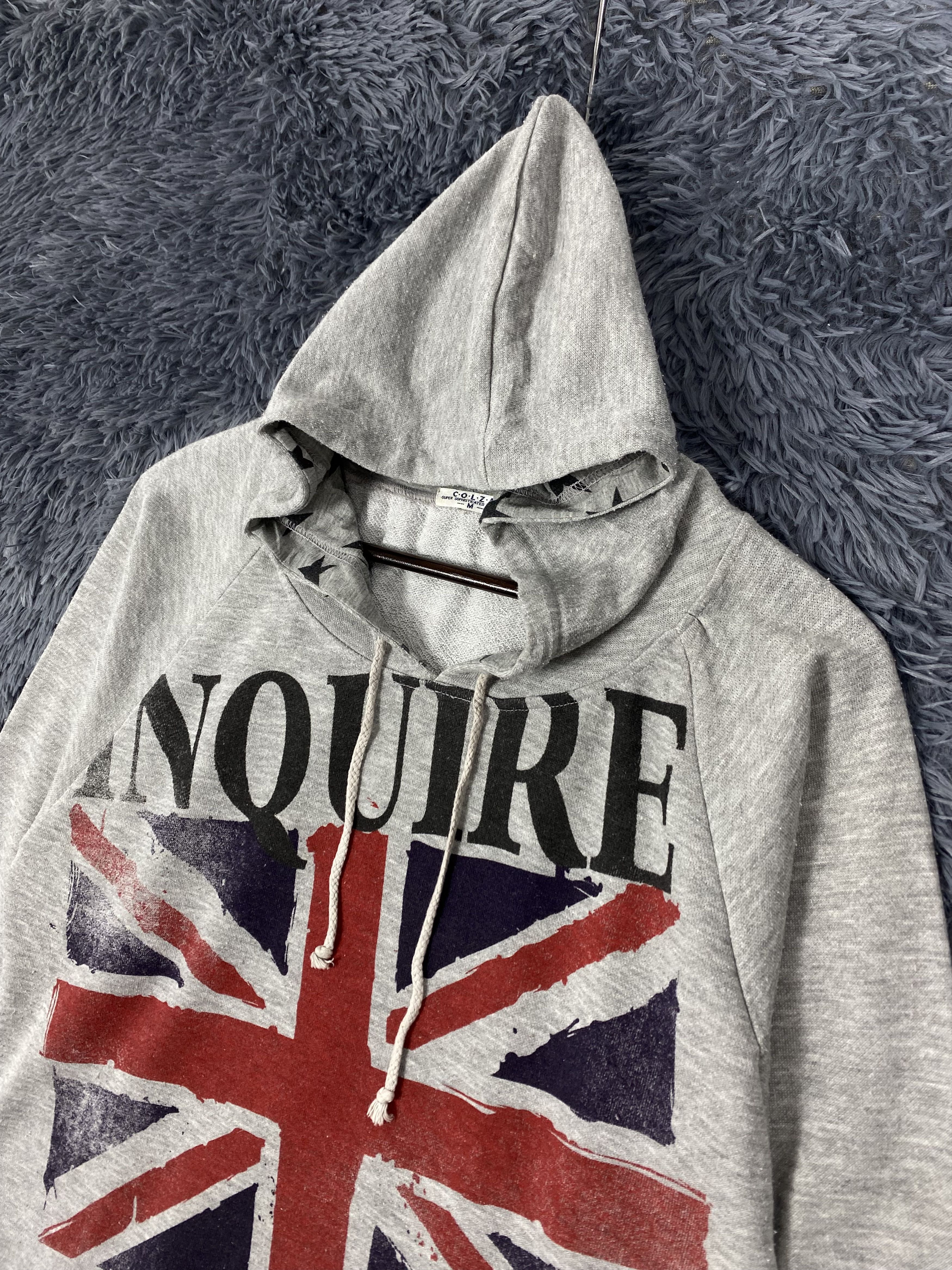 Japanese Brand Vintage British Flag Colza Hoodie KS0008 Size US M / EU 48-50 / 2 - 2 Thumbnail