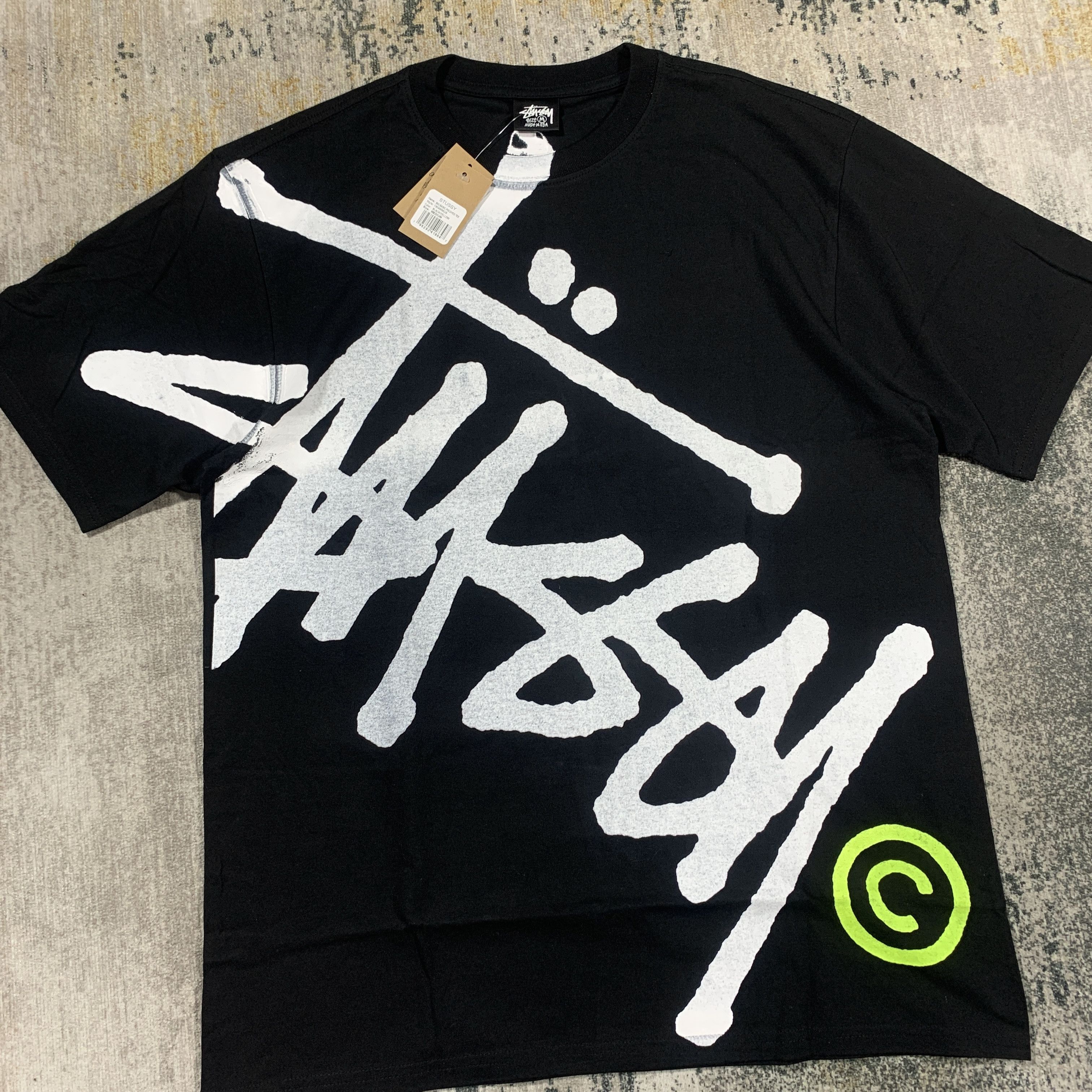Stussy NWT Stussy Big Basic Pig Dyed Tee Size US XL / EU 56 / 4 - 1 Thumbnail