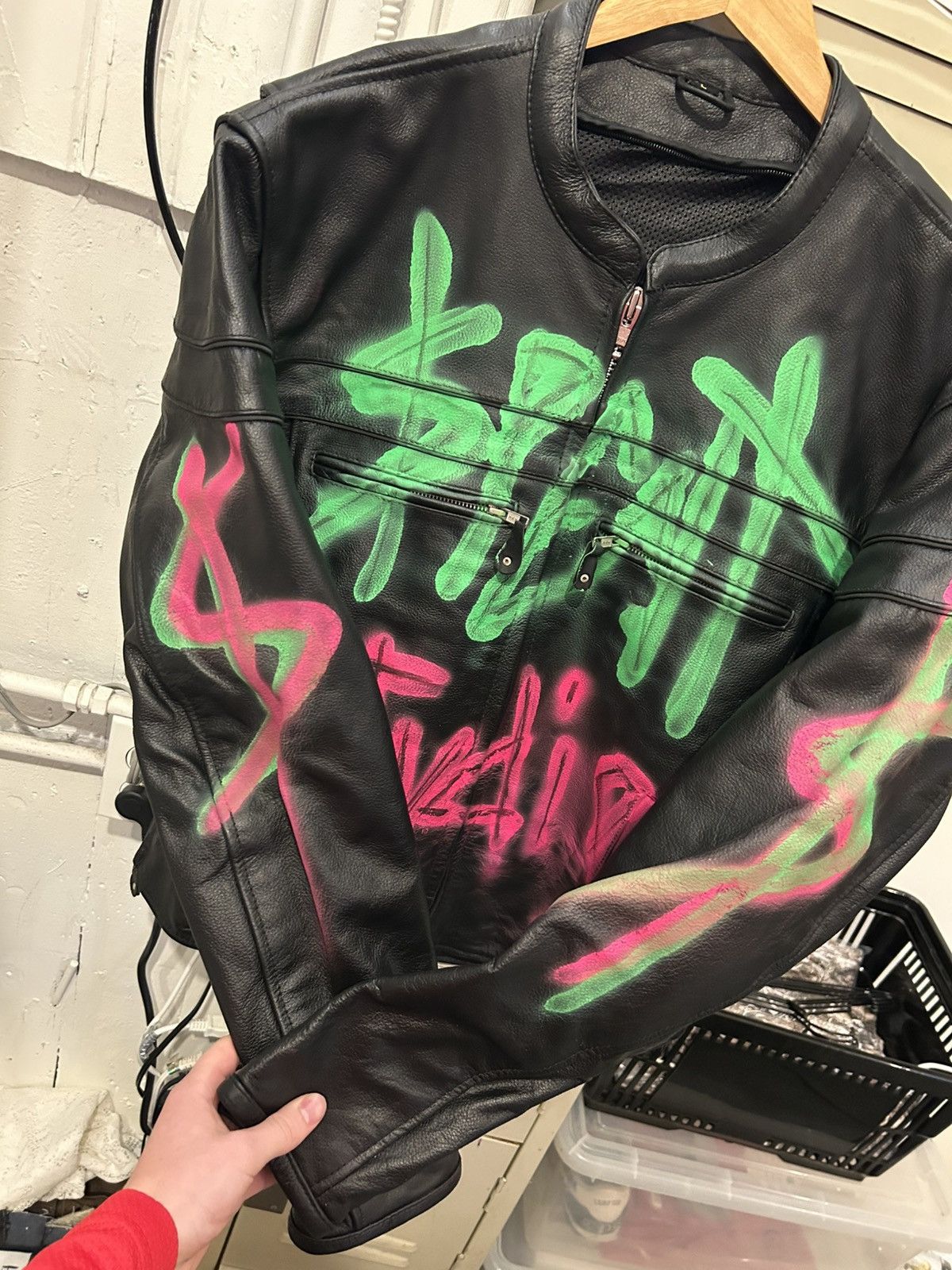 Other Custom Painted Leather jacket Size US XL / EU 56 / 4 - 2 Thumbnail