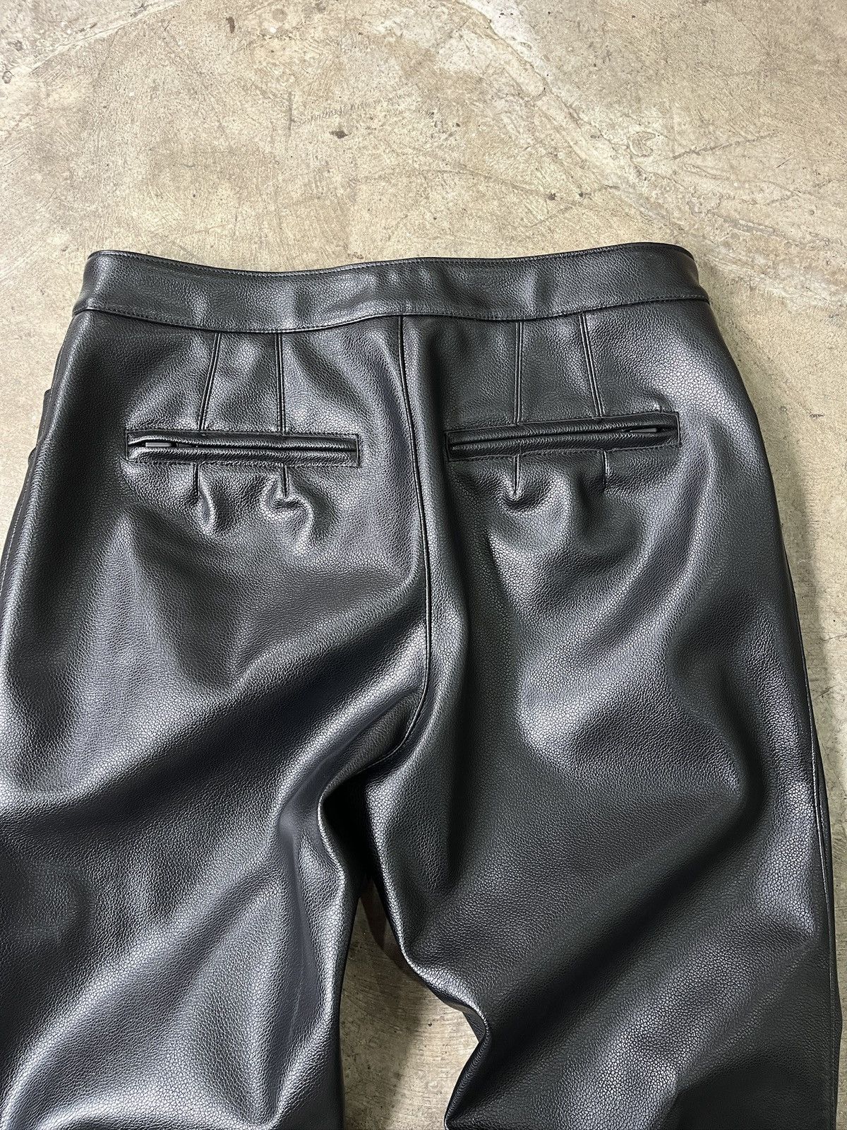 Other KHY Faux Leather Wide Leg Pants (unisex) Size US 31 - 14 Thumbnail