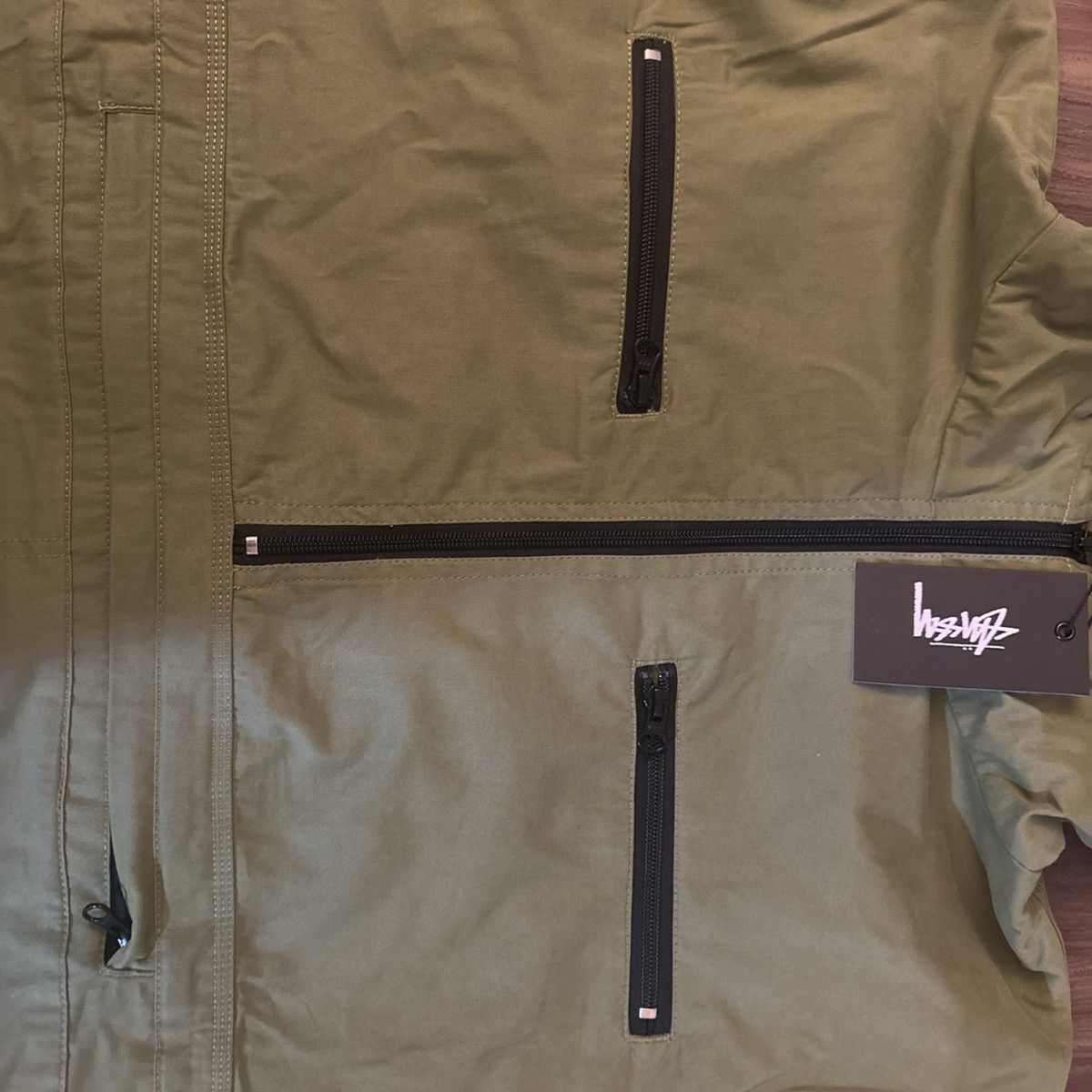 Stussy Stussy Big Pocket Anorak Jacket Green Size M (Fits L) Size US M / EU 48-50 / 2 - 3 Thumbnail