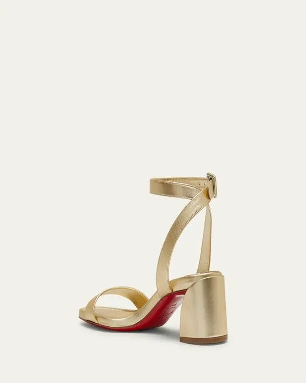 Christian Louboutin o1w1db10725 Sandals in Beige Size US 8 / IT 38 - 2 Thumbnail