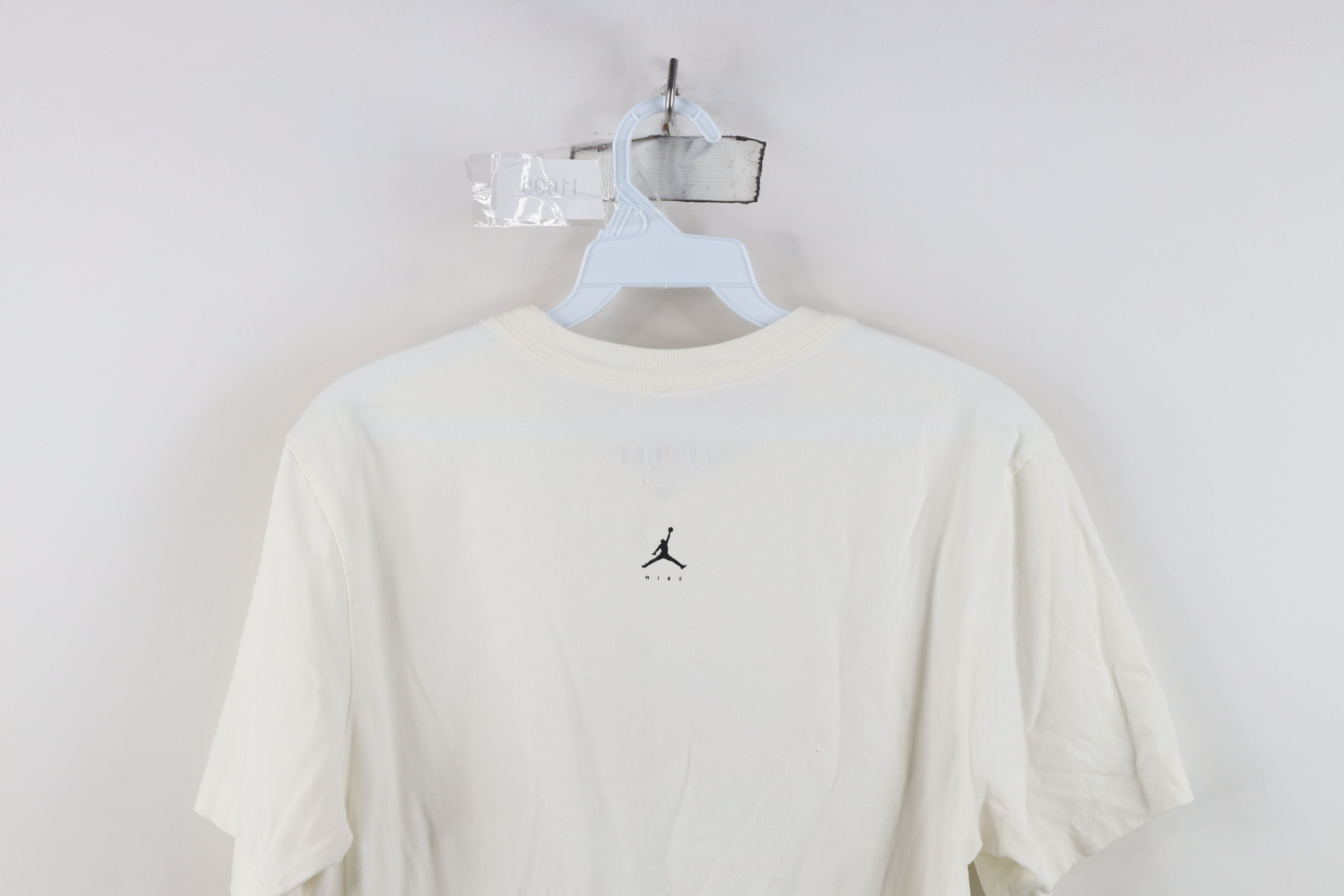 Nike Nike Air Jordan Jumpman Short Sleeve T-Shirt White Cotton Size US S / EU 44-46 / 1 - 13 Thumbnail