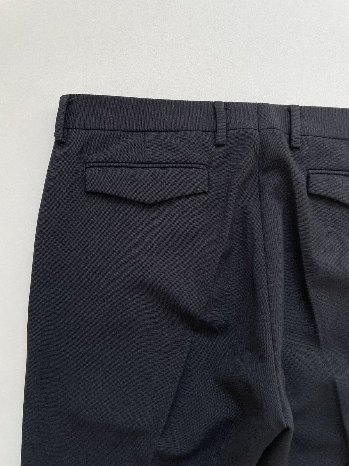 Dior Black Wool Zip Pocket Trousers Size US 34 / EU 50 - 14 Thumbnail
