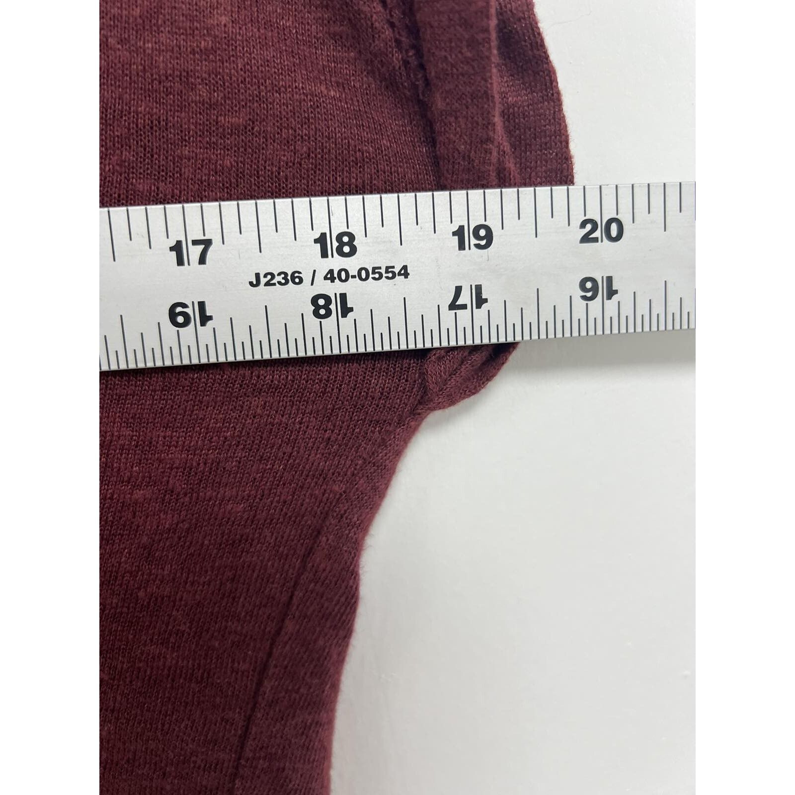 Allude ALLU Women Short Sleeve linen Blend T-shirt Size M A001923 Size M / US 6-8 / IT 42-44 - 5 Thumbnail