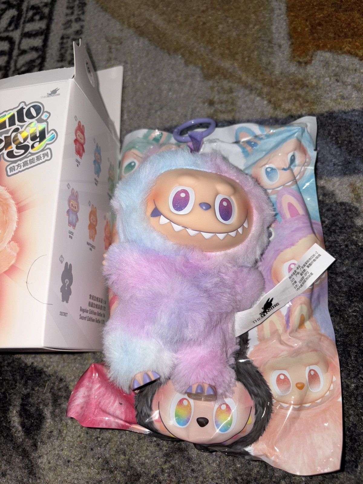 POP MART Pop Mart Labubu The Monsters Big into Energy LUCK Plush Size ONE SIZE - 1 Thumbnail