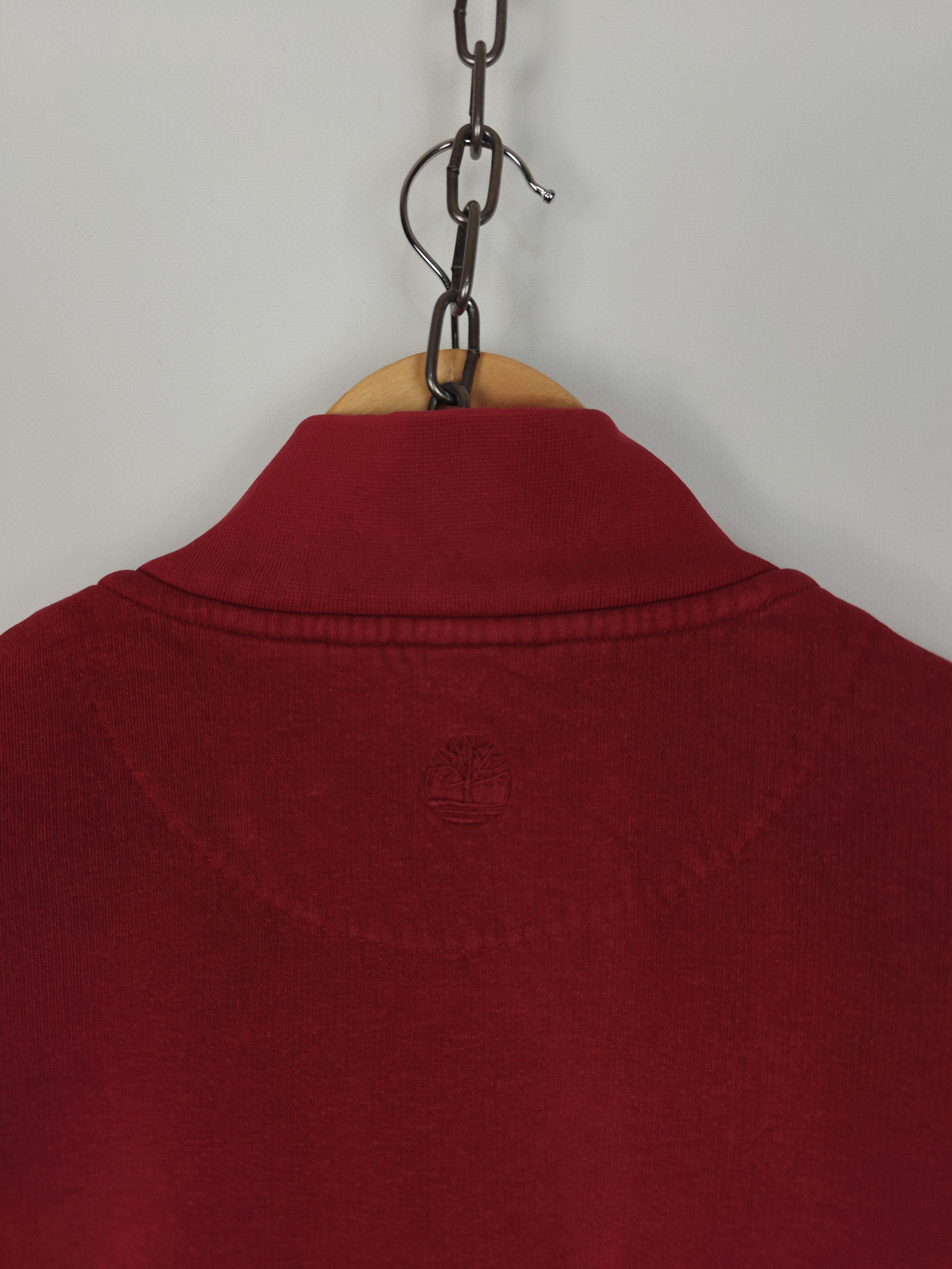 Timberland Timberland Vinatge Zip Jacket Center Logo Red size L Size US L / EU 52-54 / 3 - 8 Thumbnail