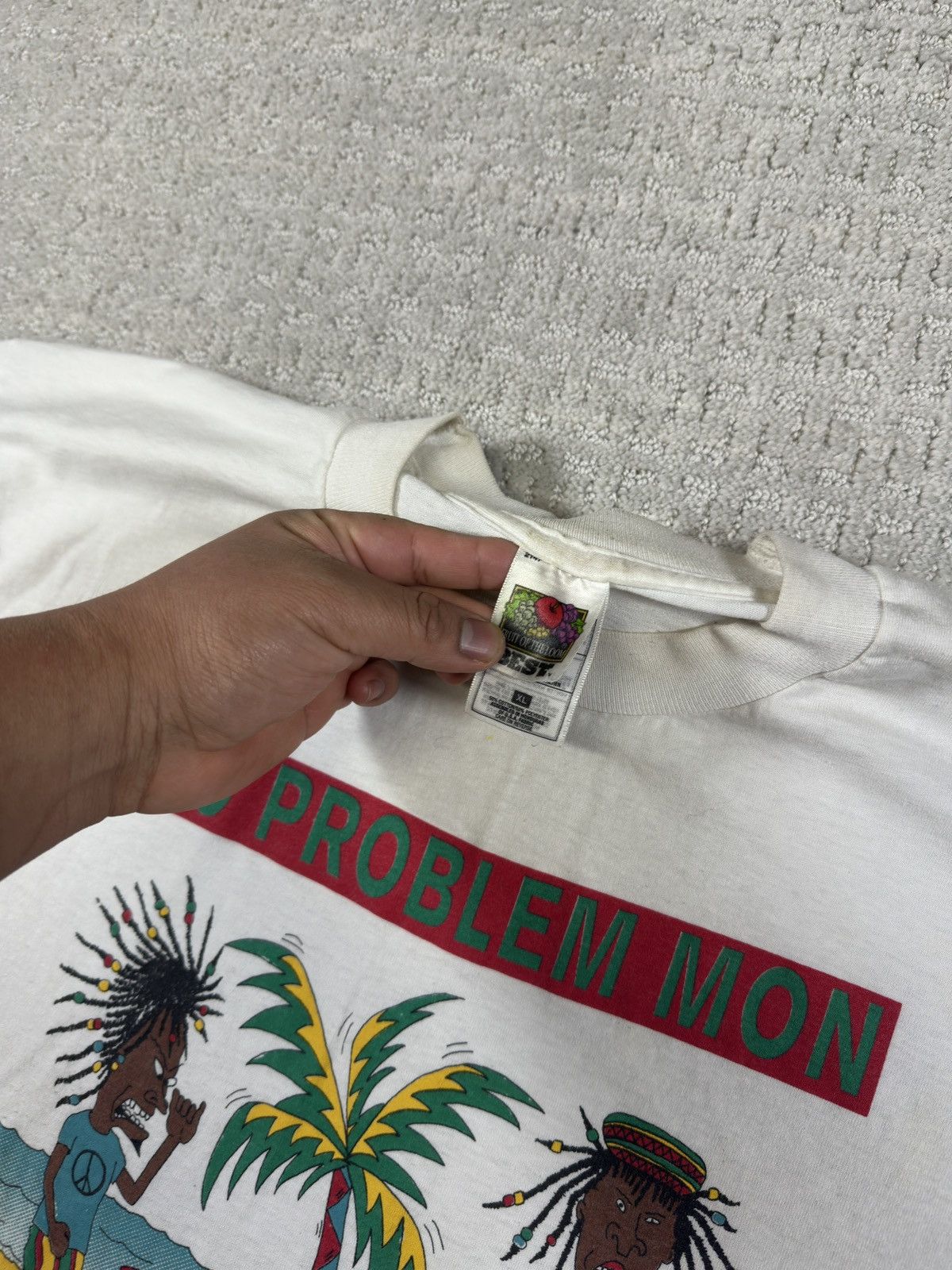Mtv Vintage Beavis and Butthead Jamaican weed T-shirt Size US XL / EU 56 / 4 - 3 Thumbnail