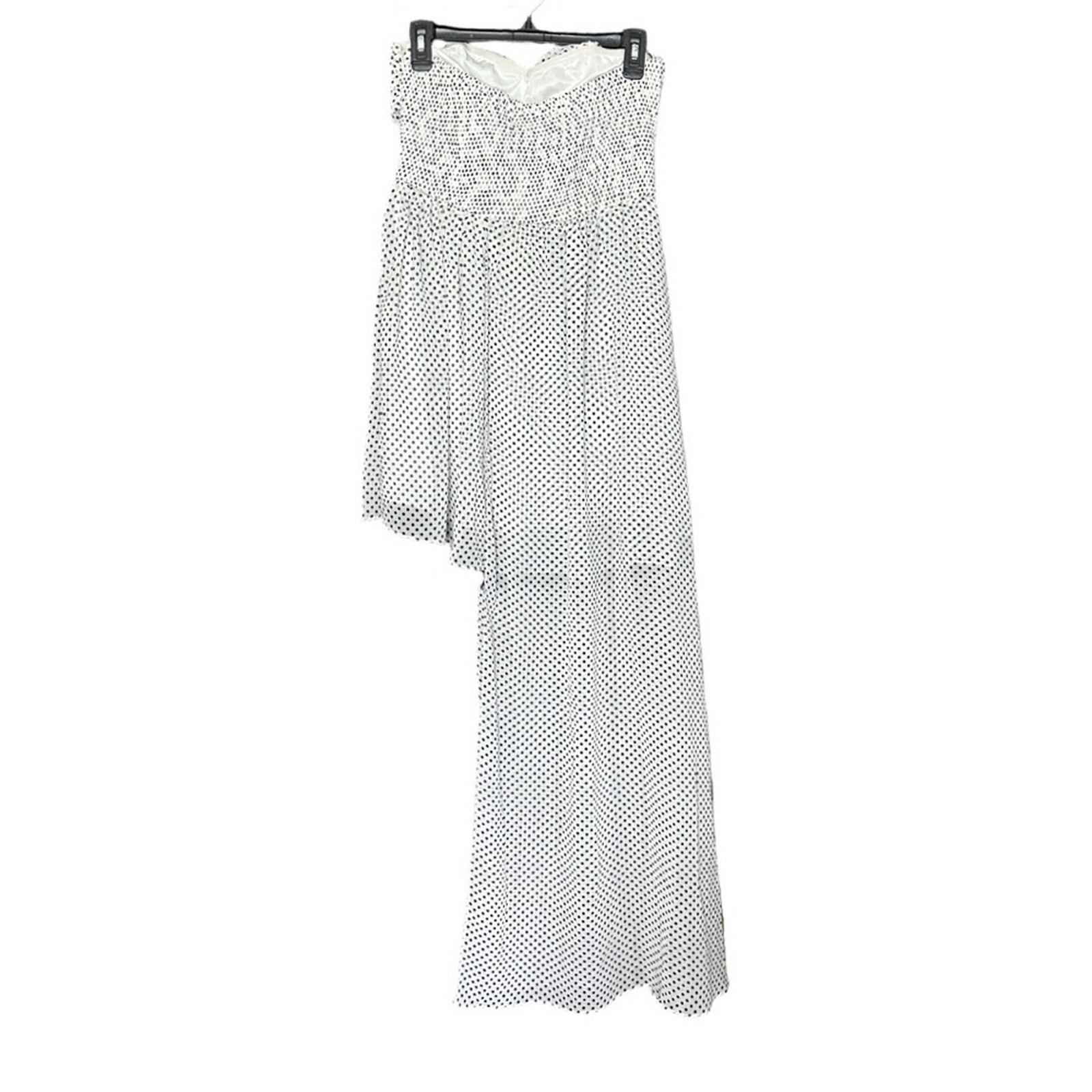 Other NWT Love Point Pin Up Style Polka Dot Dress With Train Size L / US 10 / IT 46 - 2 Thumbnail