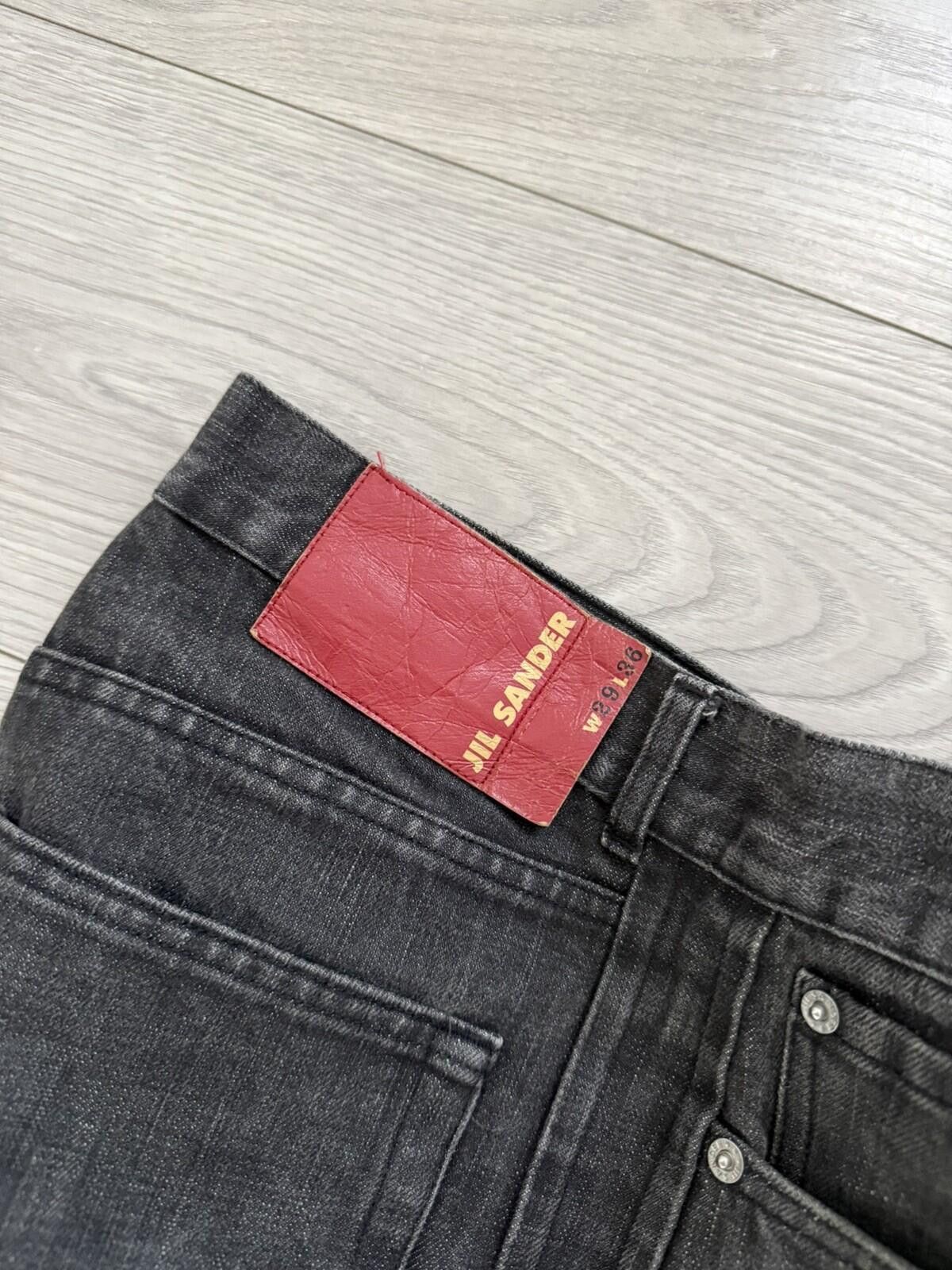 Jil Sander Jil Sander by Raf Simons Vintage Side Panelled Jeans Size US 29 - 5 Thumbnail
