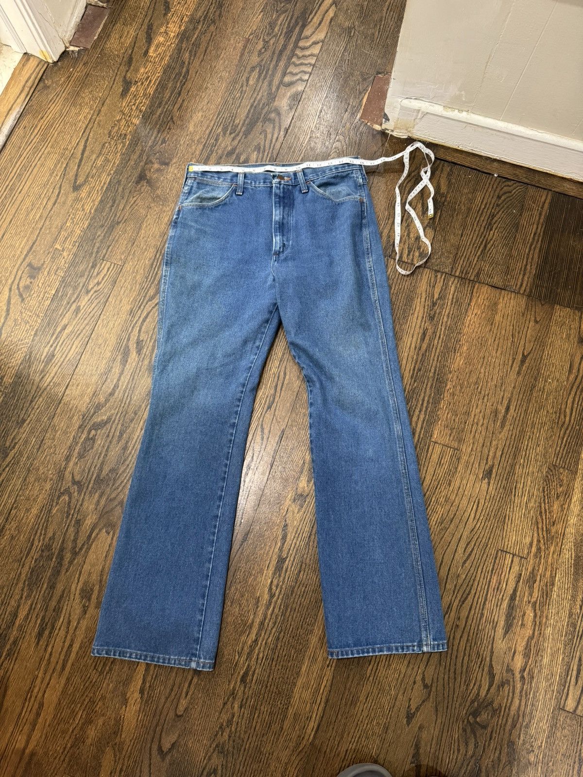 Carhartt × Wrangler Vintage 70s Wrangler Jeans - 32x32 Size US 34 / EU 50 - 2 Thumbnail