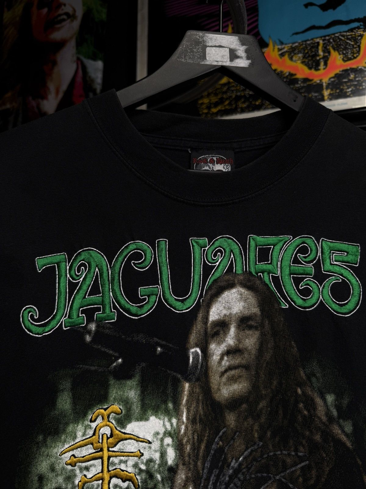 Vintage Vintage Jaguares Band T-Shirt Vtg Mexico Tour Tee Large Size US L / EU 52-54 / 3 - 5 Thumbnail