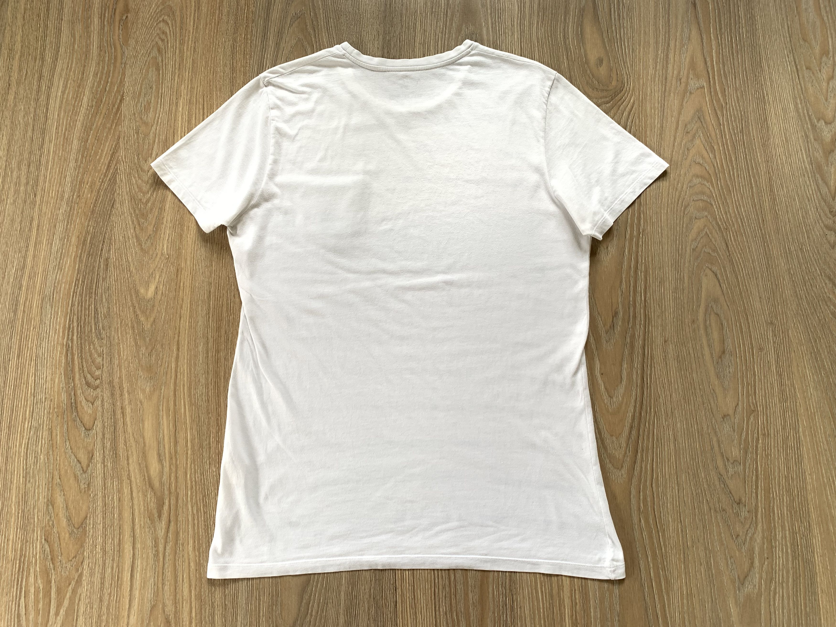 Japanese Brand True Religion White Strie Pocket Printed T Shirt Size US S / EU 44-46 / 1 - 3 Thumbnail