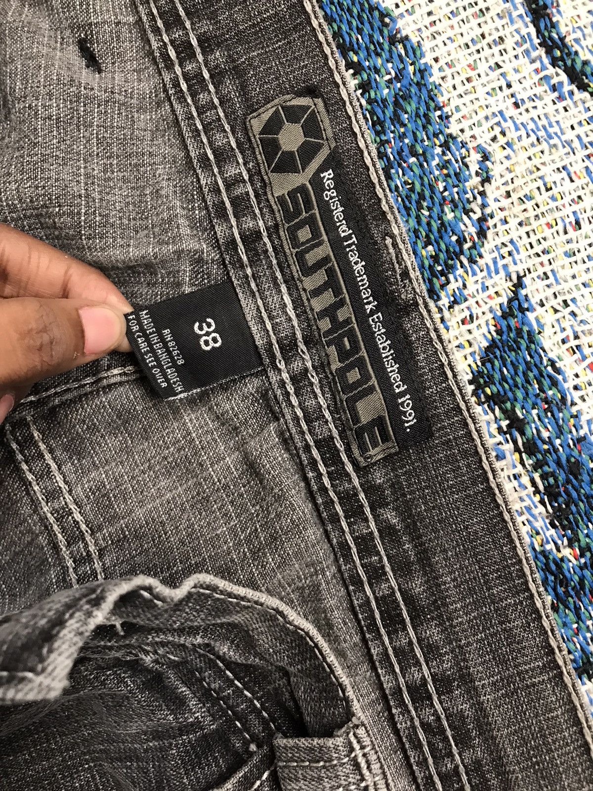 Southpole Vintage SouthPole faded brown tab denim Size US 40 / EU 56 - 11 Thumbnail